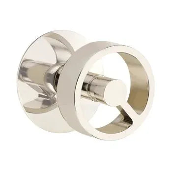 Emtek Spoke Knob with Modern Rosette by Emtek