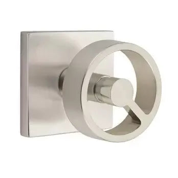Emtek Spoke Knob with Square Rosette by Emtek