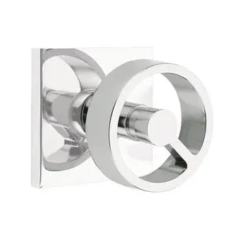 Emtek Spoke Knob with Square Rosette by Emtek