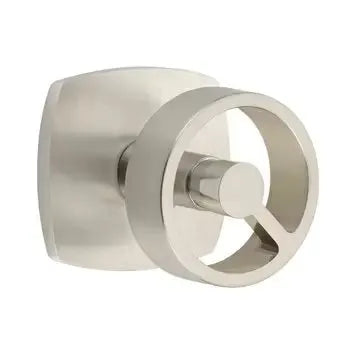 Emtek Spoke Knob with Urban Modern Rosette by Emtek