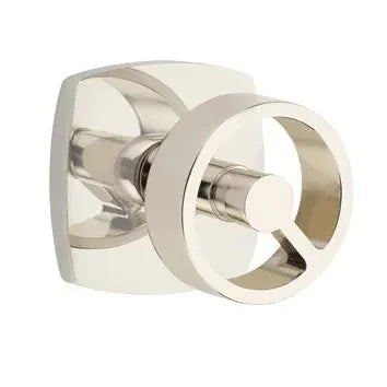 Emtek Spoke Knob with Urban Modern Rosette by Emtek