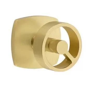 Emtek Spoke Knob with Urban Modern Rosette by Emtek