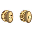 satin brass door knob
