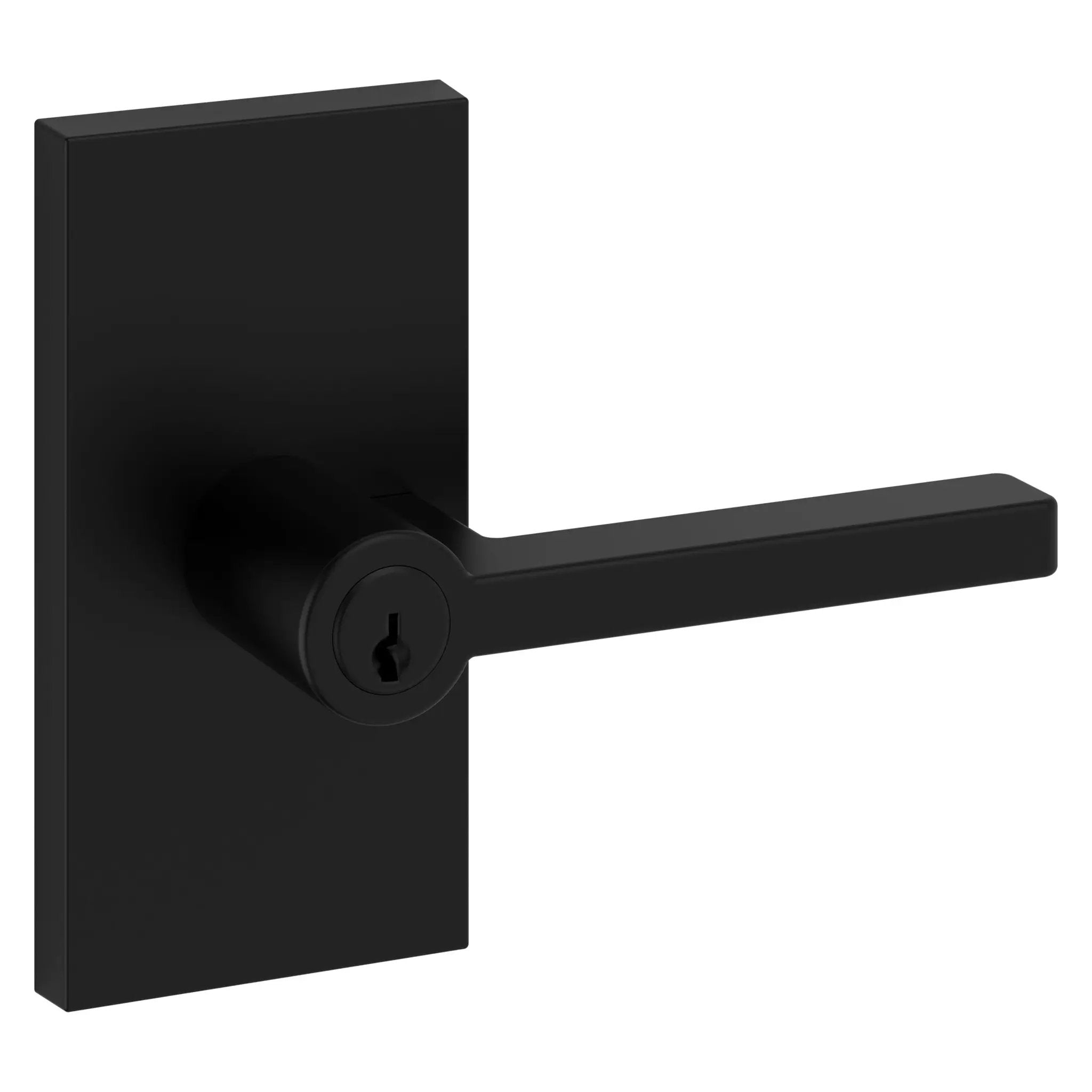 Baldwin Reserve Square Lever and Contemporary 5" Rose by Baldwin
