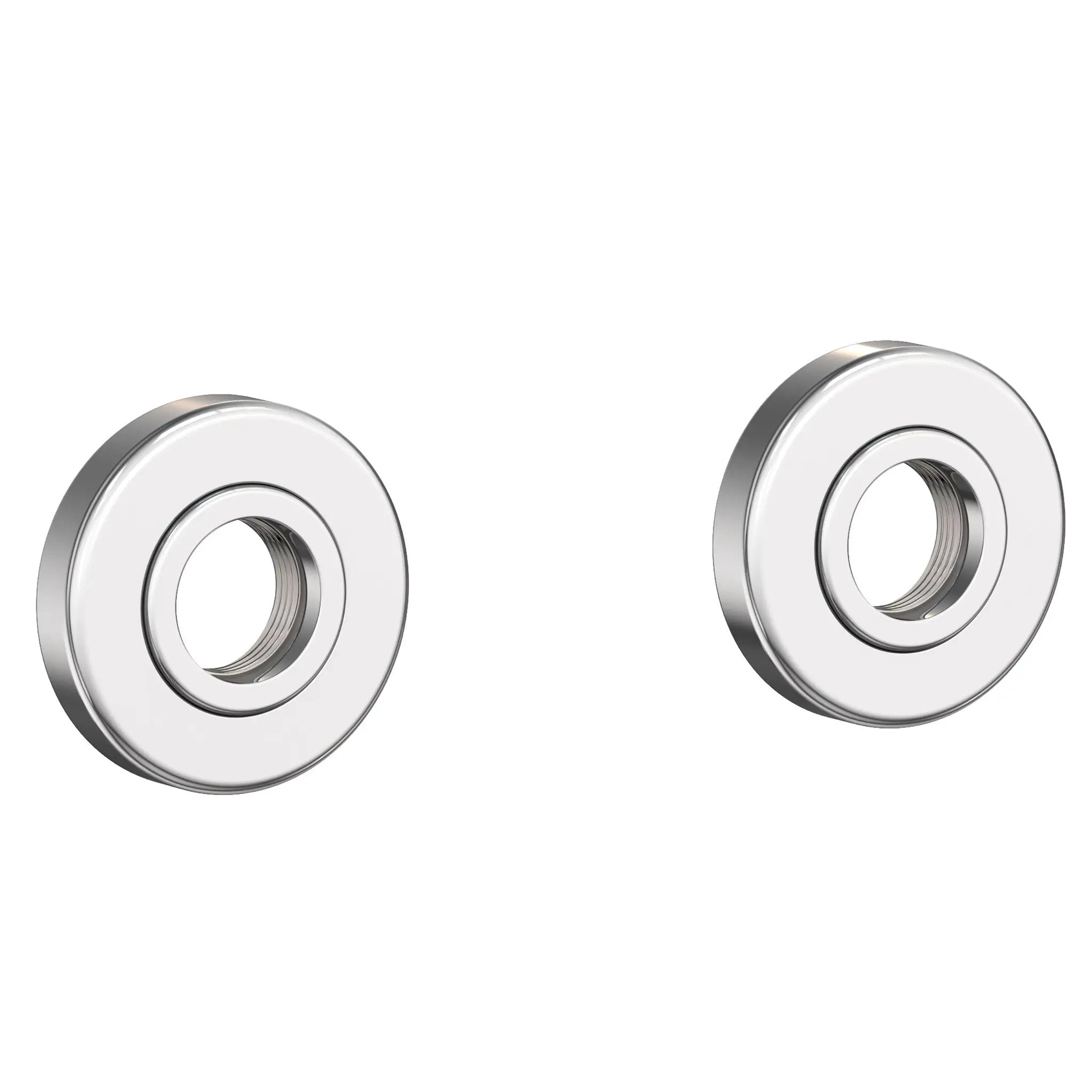 polished chrome grab bar