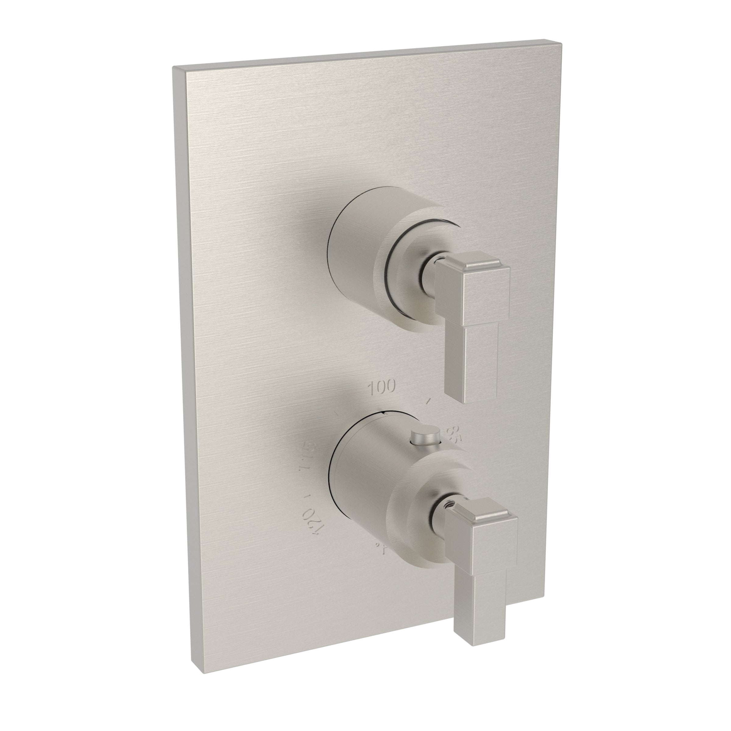 Newport Brass Malvina 1/2" Square Thermostatic Trim Plate with Handle