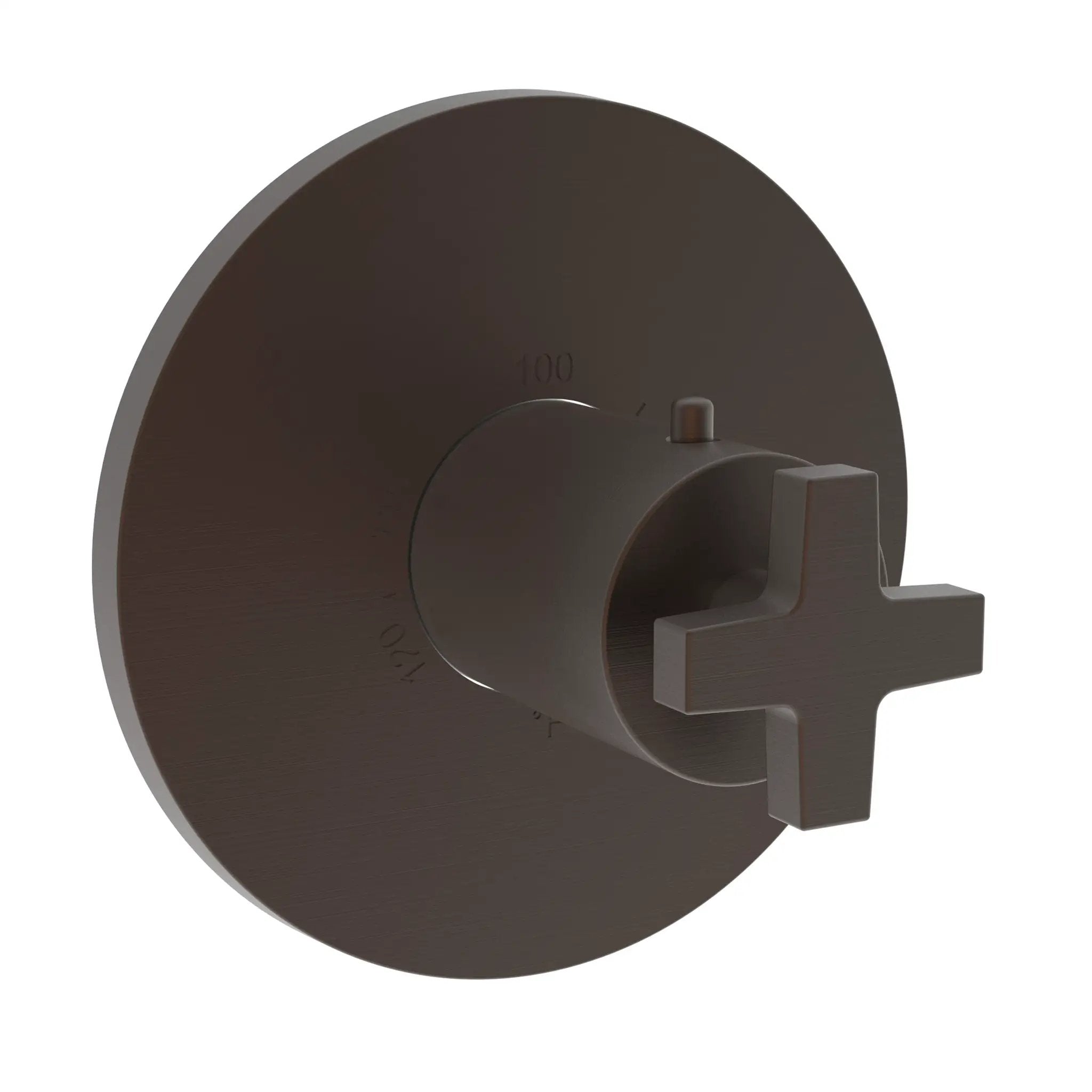 Newport Brass Dorrance 3/4" Round Thermostatic Trim Plate with Handle by Newport Brass
