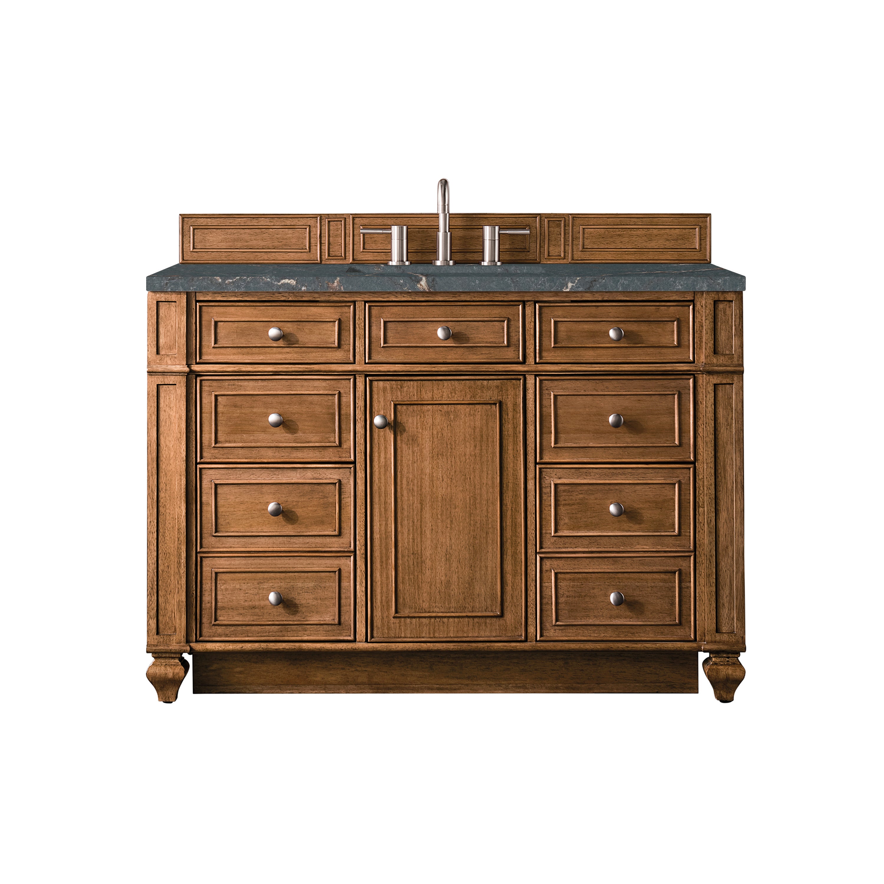 James Martin Vanities Bristol 48" Single Vanity - Saddle Brown