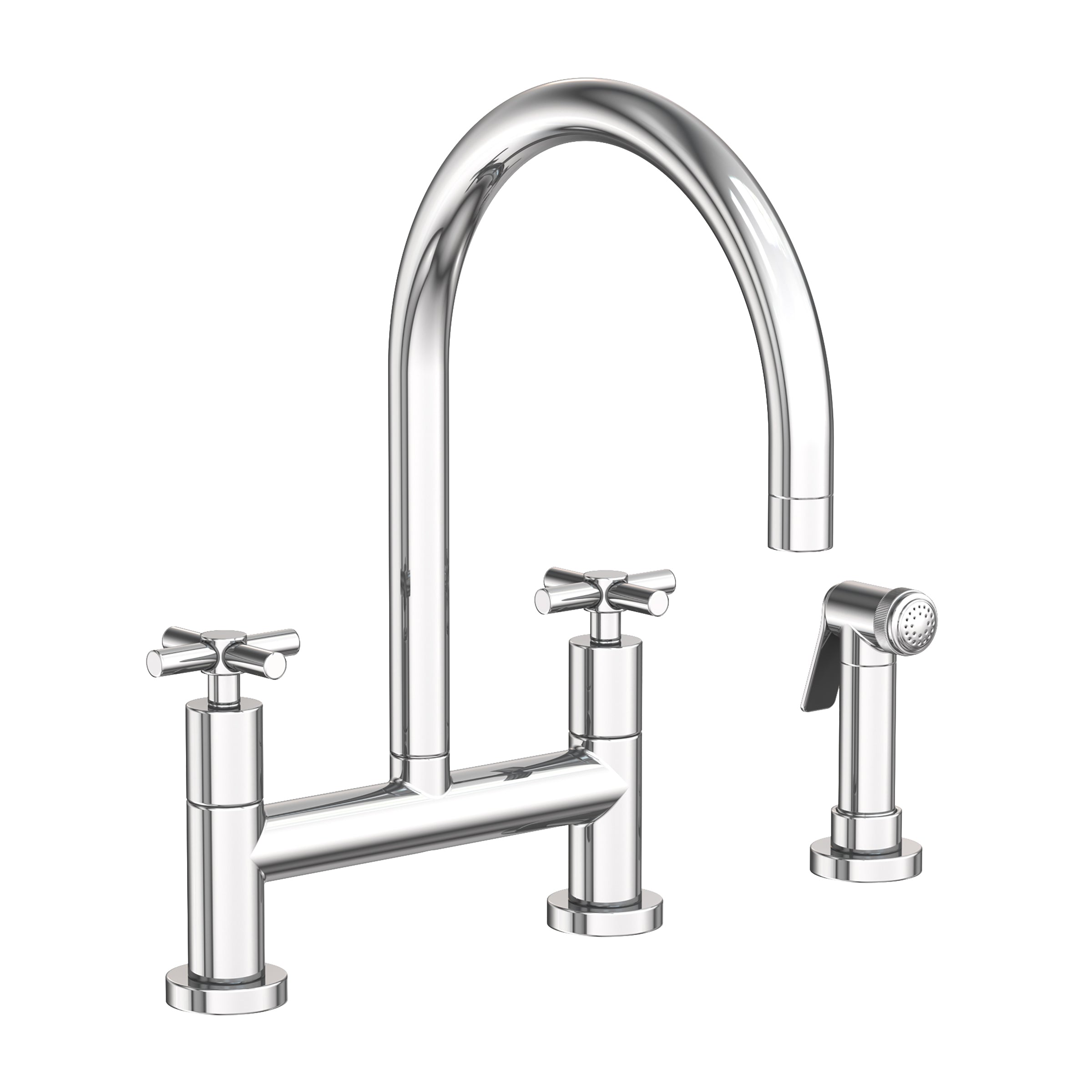Polished Chrome Bridge Faucet