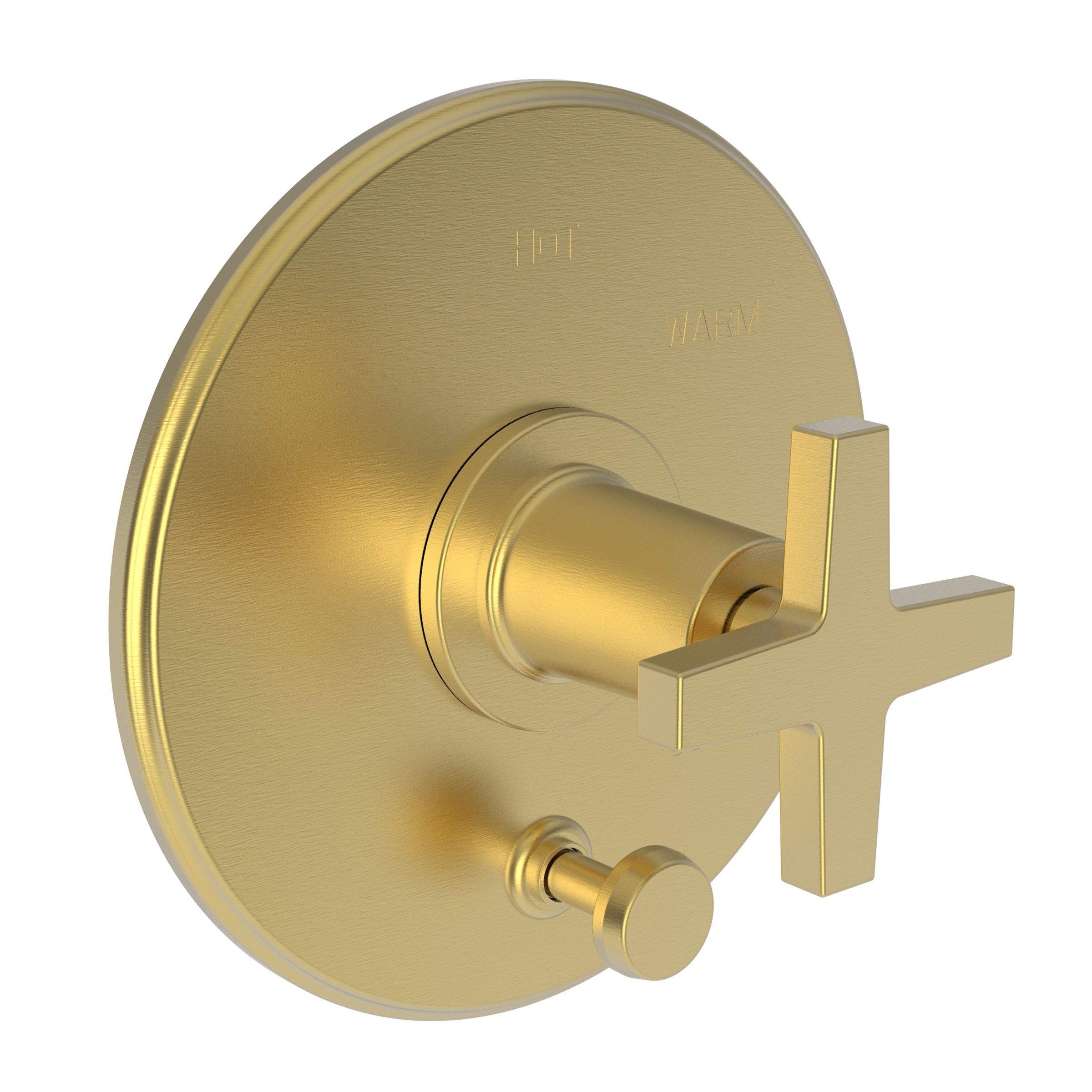 Newport Brass Dorrance Balanced Pressure Tub & Shower Diverter Plate with Handle. Less Showerhead, arm and flange.