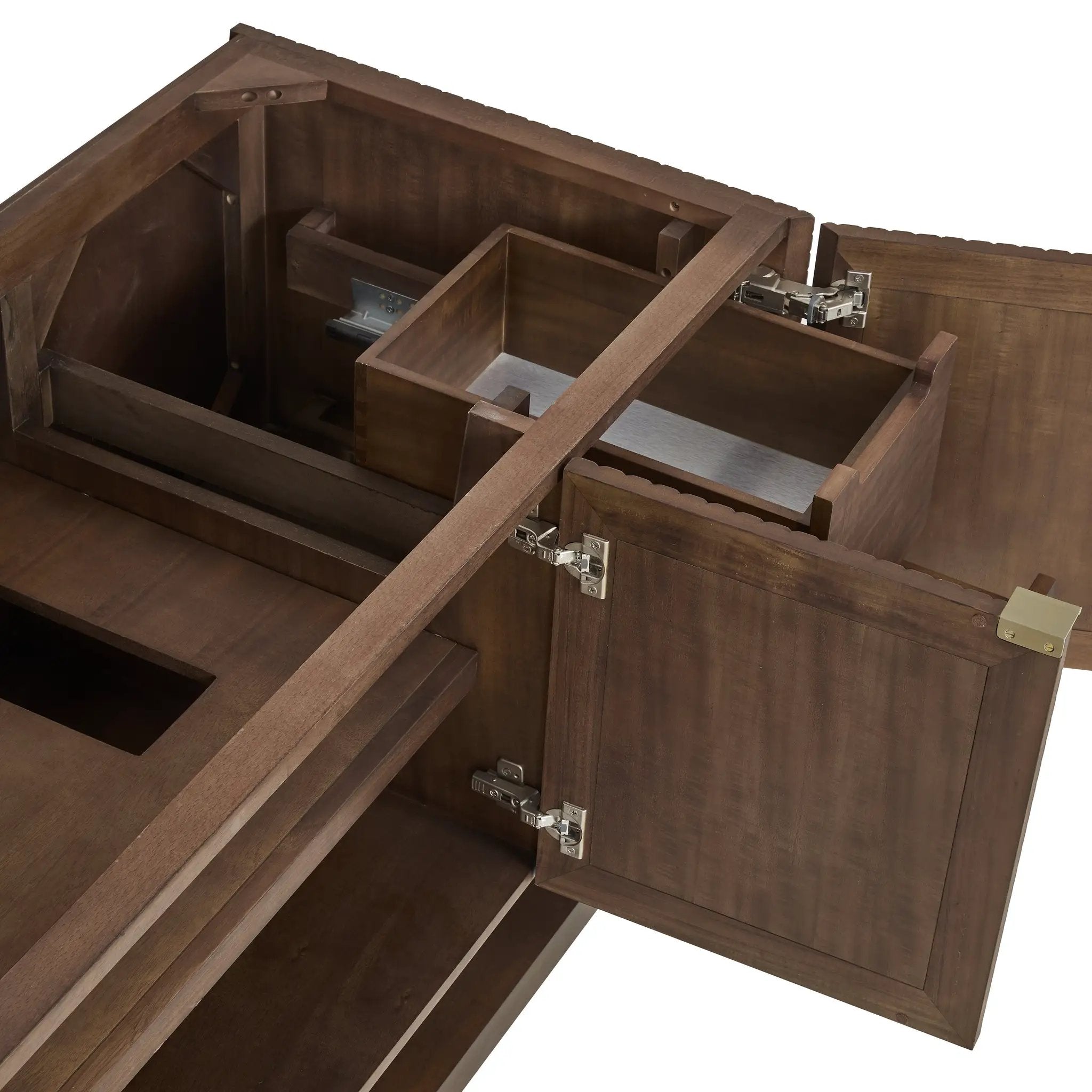chestnut vanity