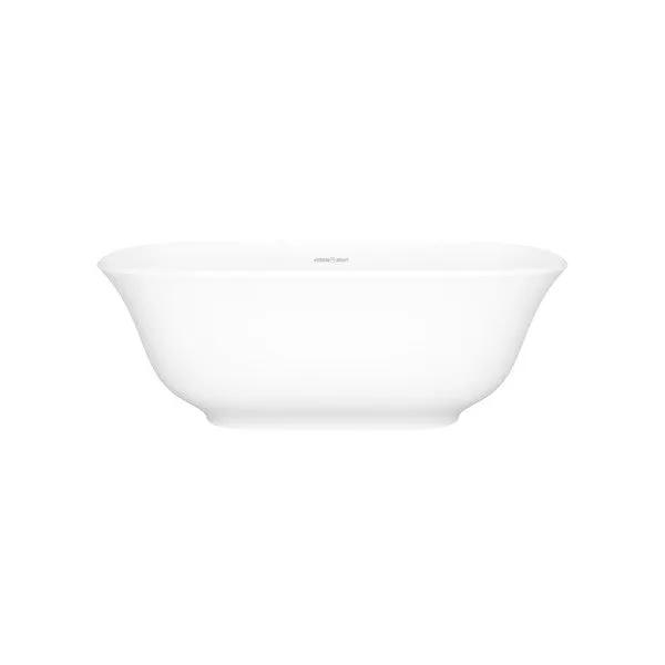 matte white bathtub