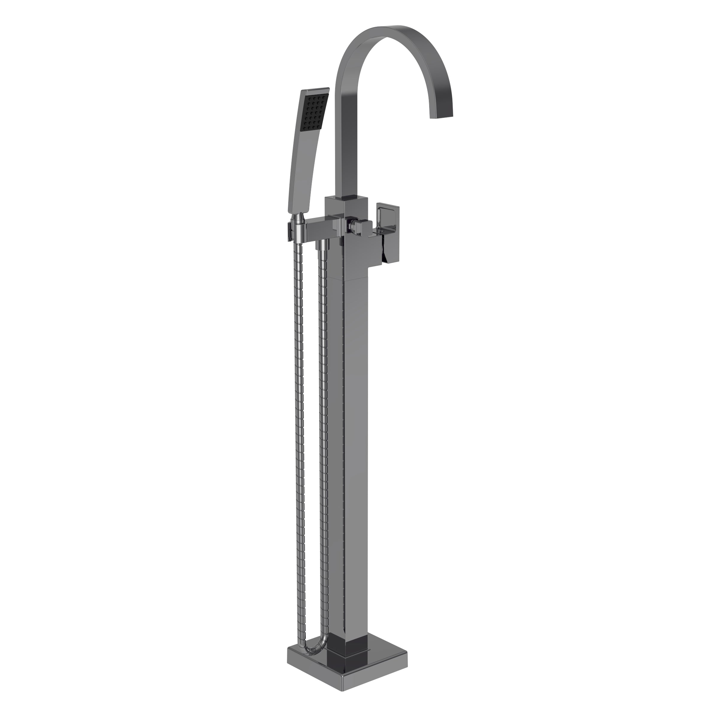 Newport Brass Secant Exposed Tub and Hand Shower Set - Free Standing