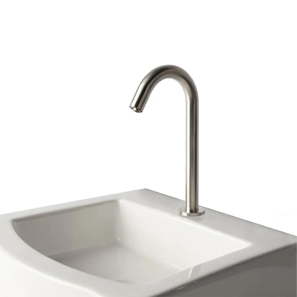 polished nickel faucet