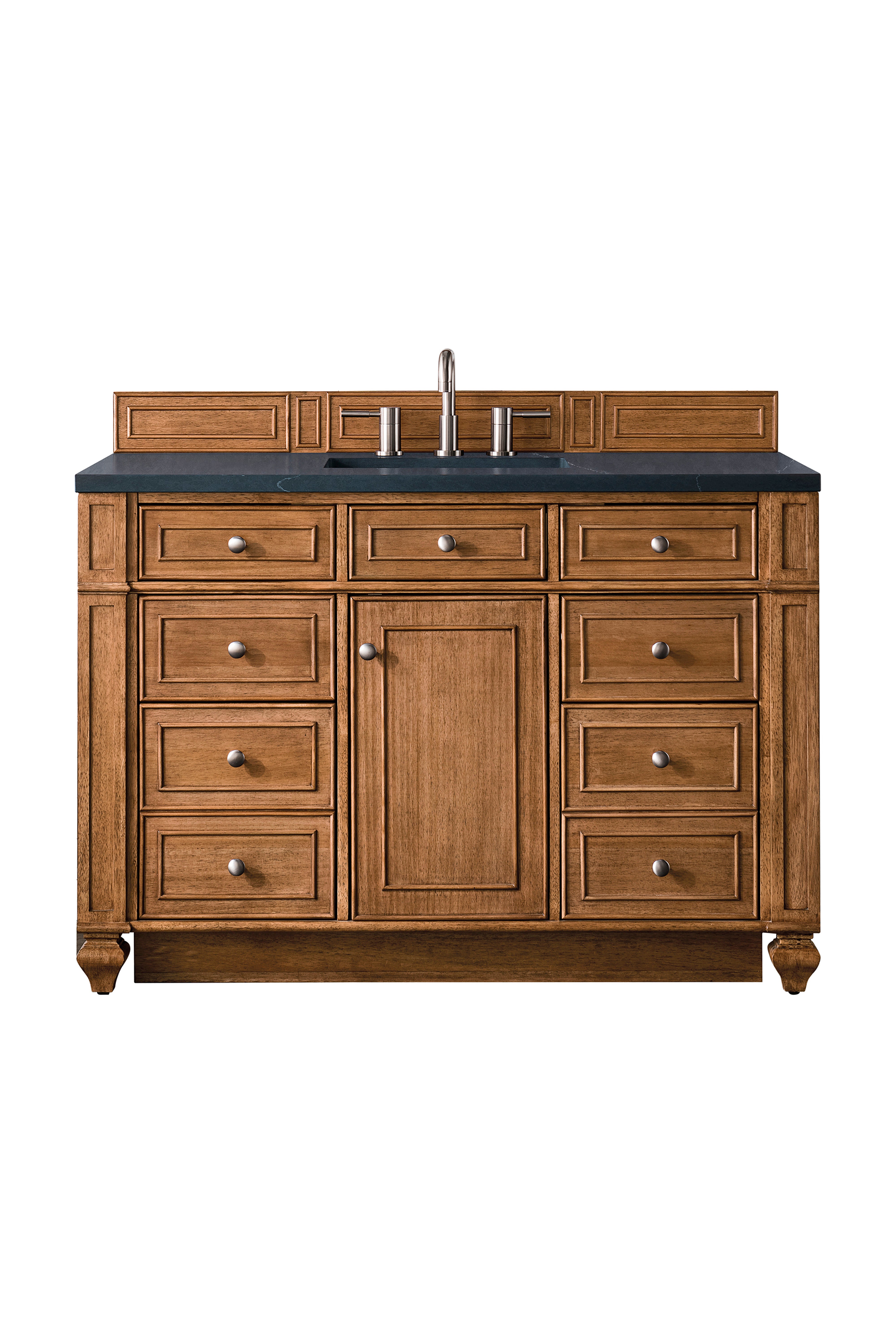 James Martin Vanities Bristol 48" Single Vanity - Saddle Brown