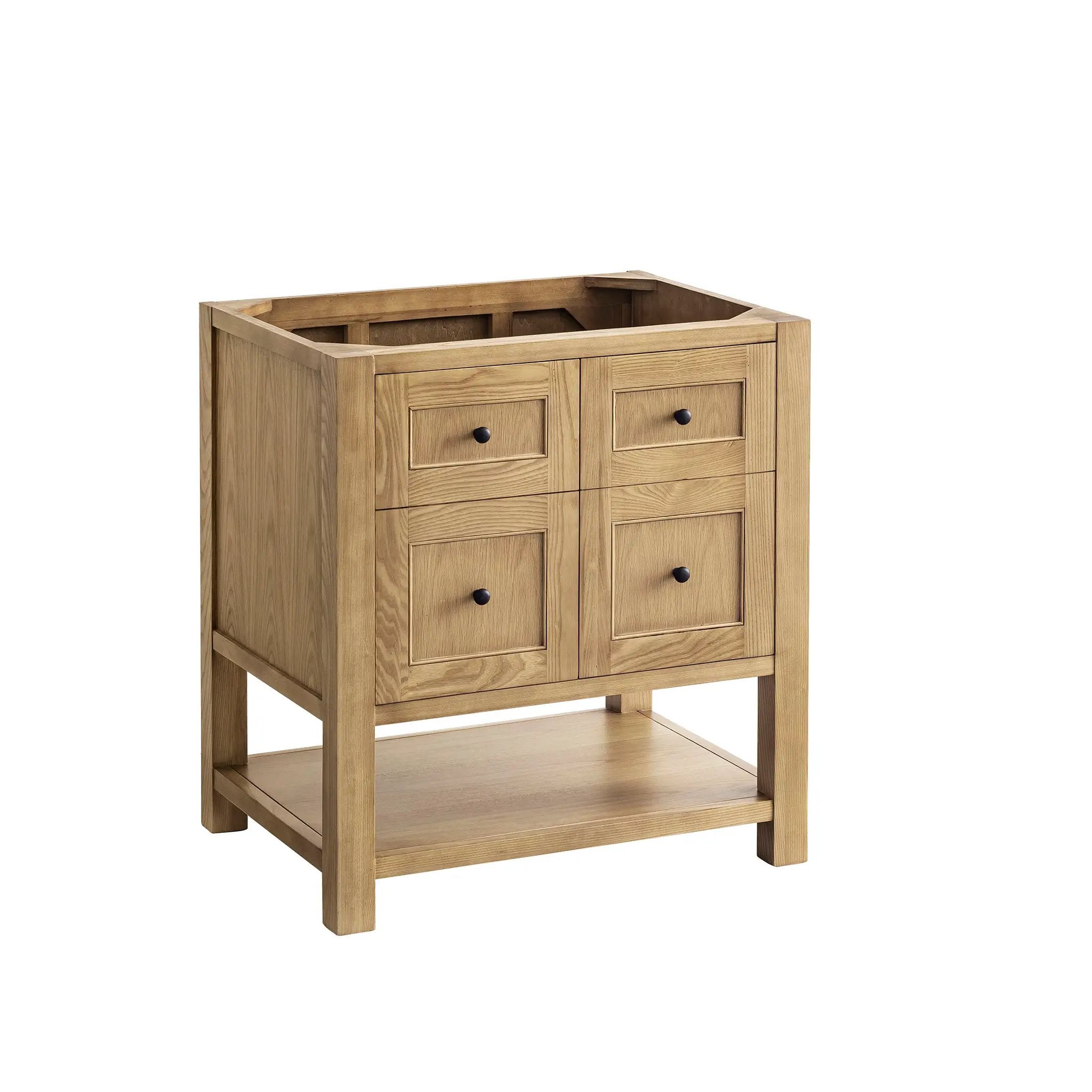 light natural oak vanity