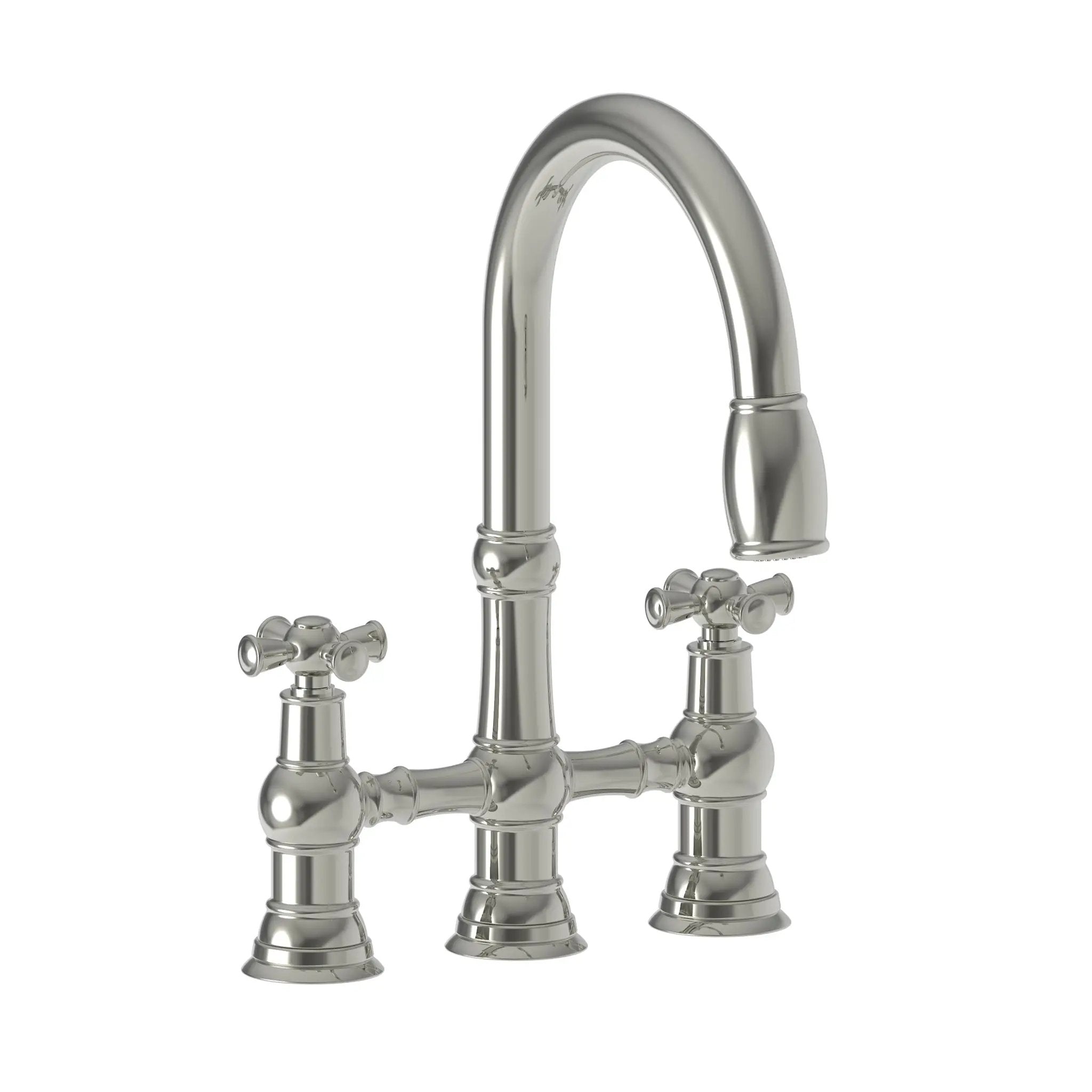 Newport Brass Jacobean Kitchen Bridge Pull-Down Faucet by Newport Brass