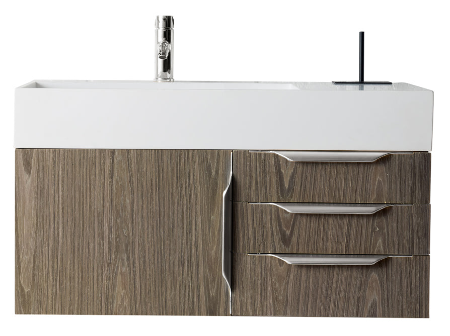 ash gray vanity