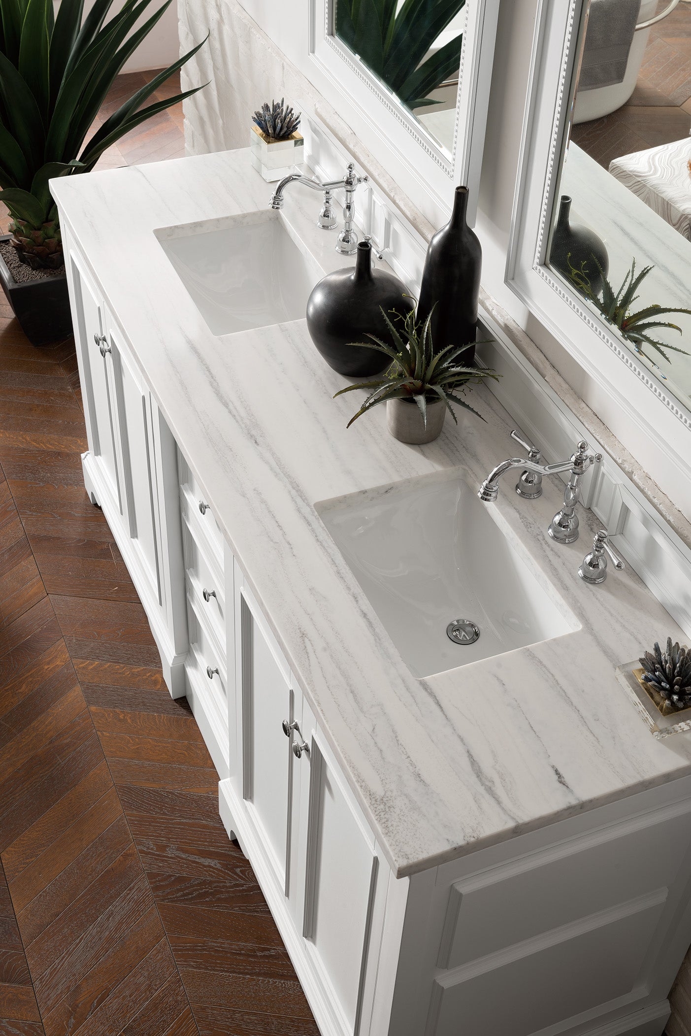 arctic fall solid surface top vanity
