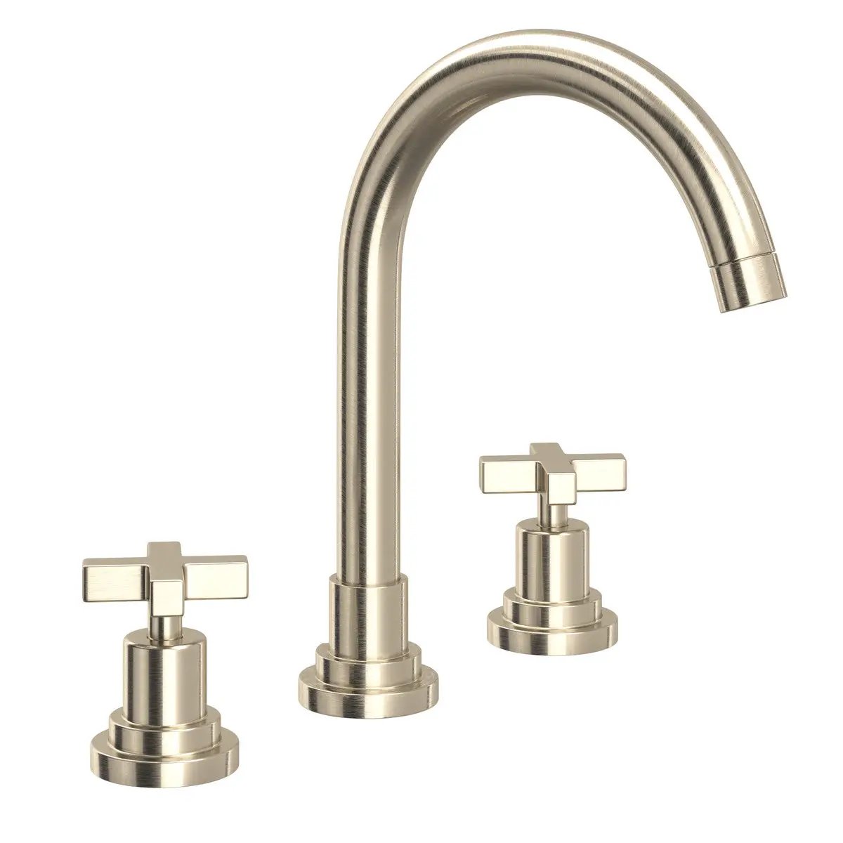 Rohl Lombardia Widespread Lavatory Faucet with C-Spout by Rohl