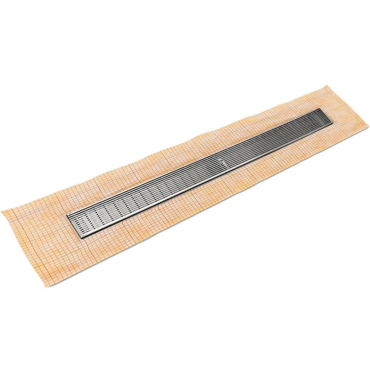 Infinity Drain 36" FCS Series Complete Kit with 2 1/2" Wedge Wire Grate by Infinity Drain
