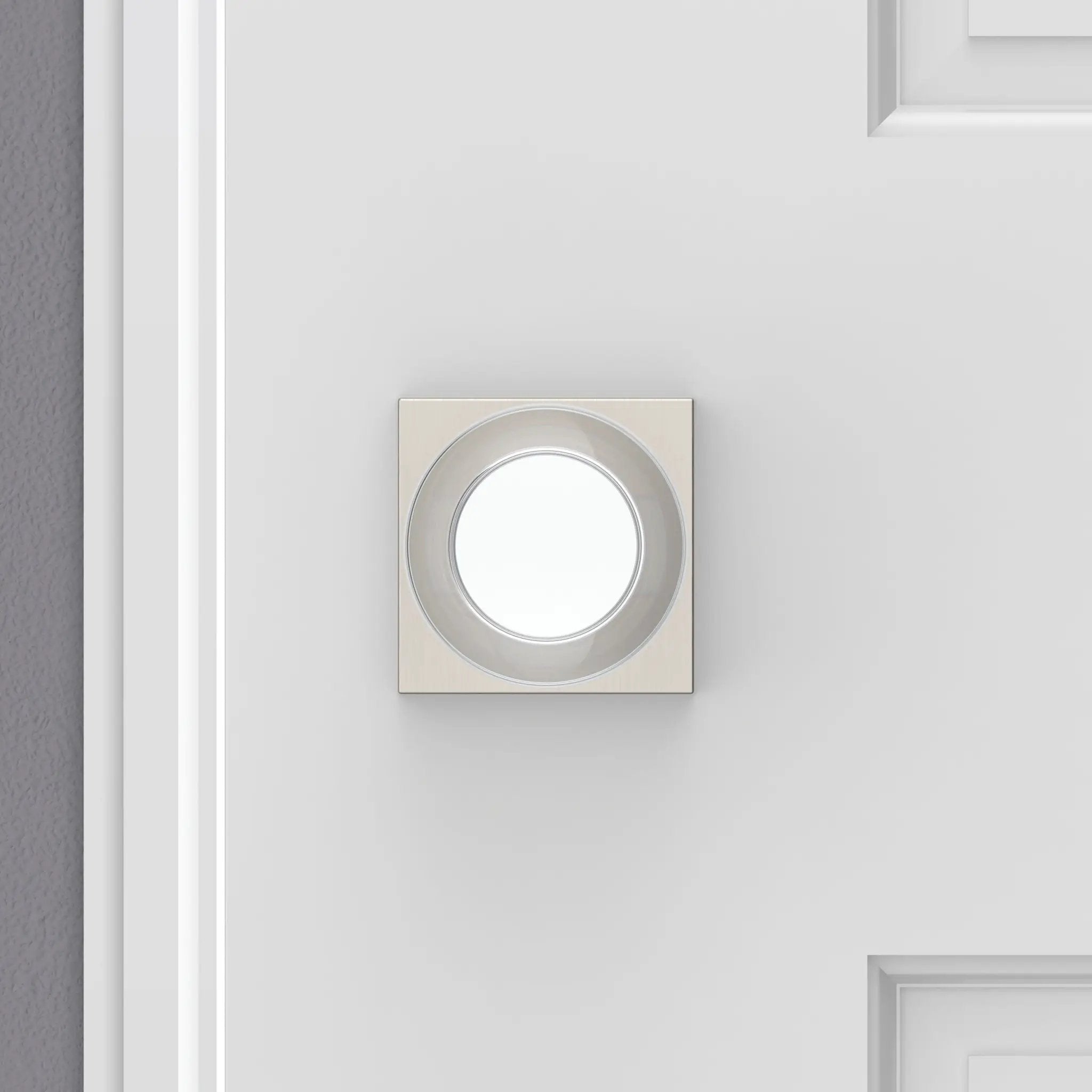 satin nickel door knob
