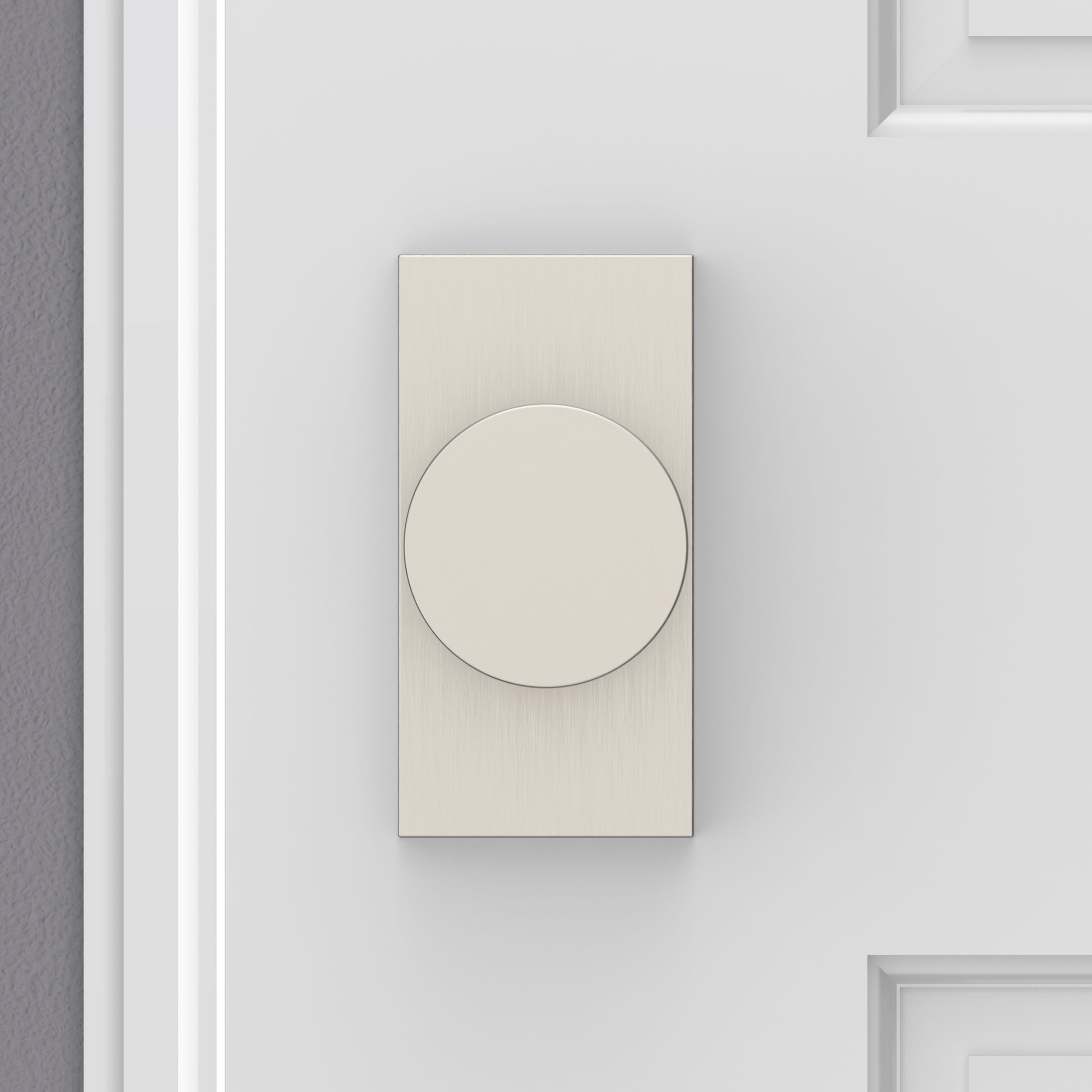 satin nickel door knob