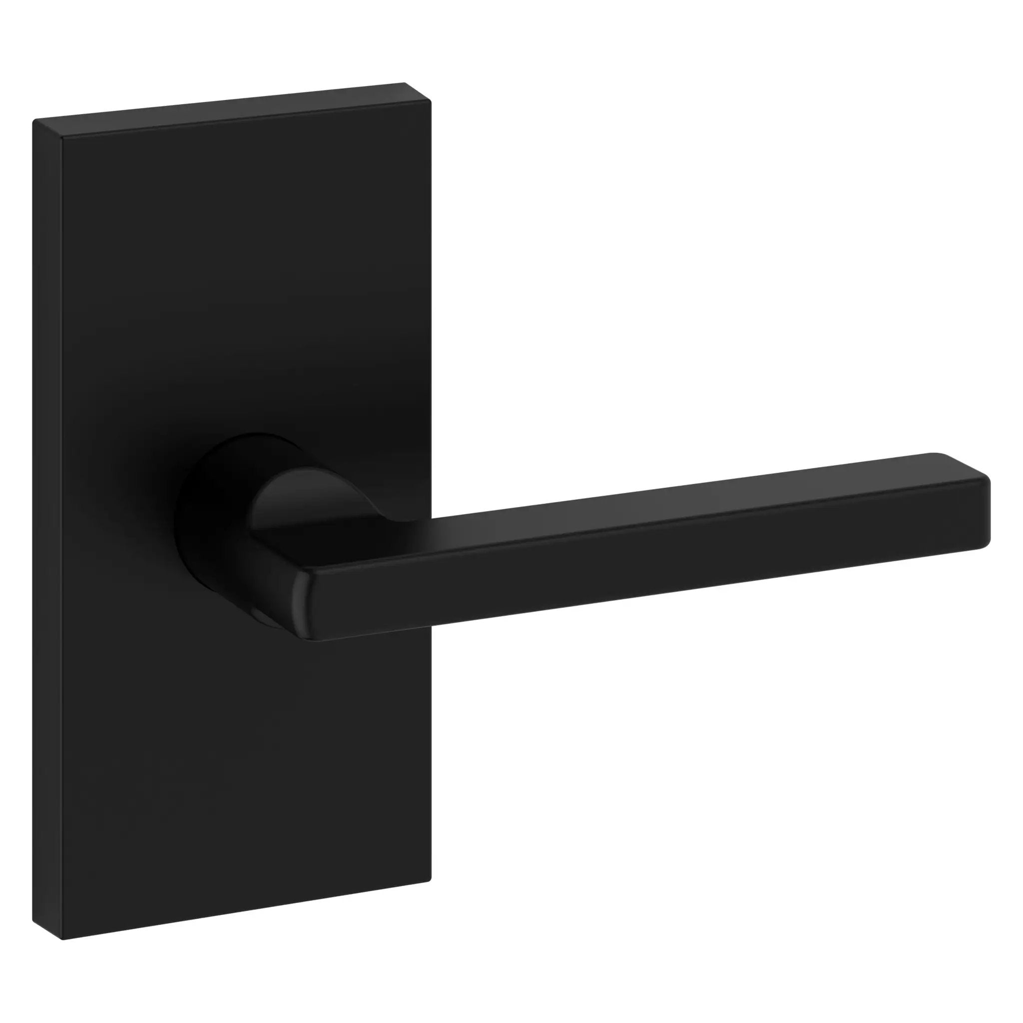 Baldwin Reserve Square Lever and Contemporary 5" Rose by Baldwin
