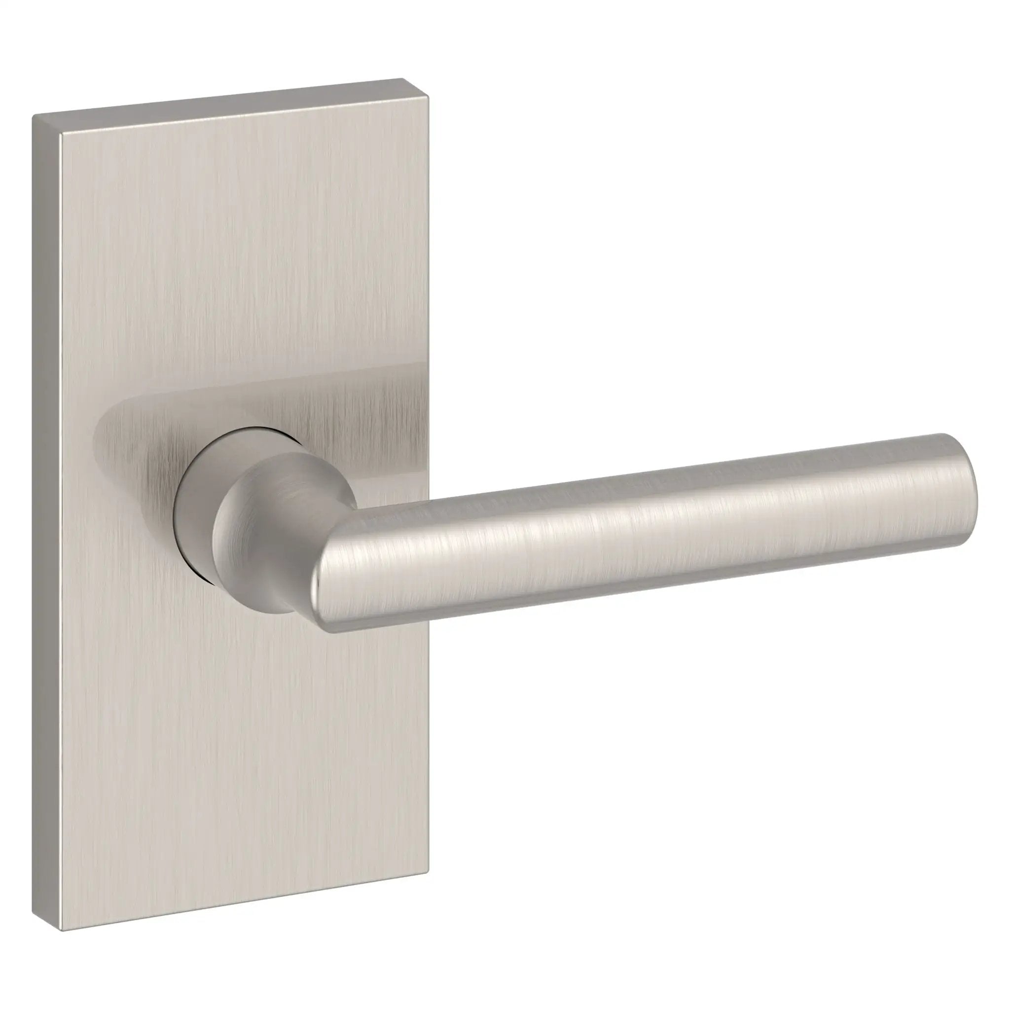 Baldwin Reserve Tube Lever and Contemporary 5" Rose by Baldwin