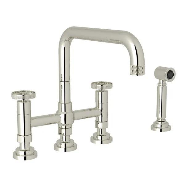 Rohl Campo Bridge Kitchen Faucet with Side Spray by Rohl