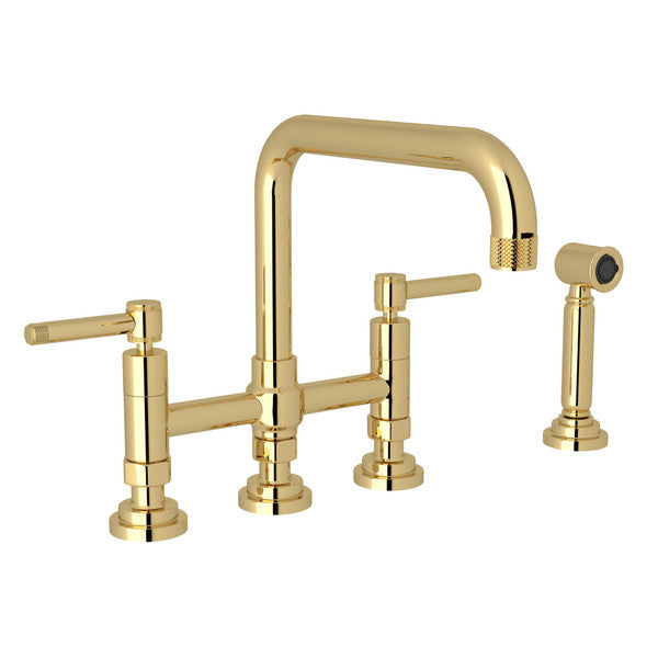 Rohl Campo Bridge Kitchen Faucet with Side Spray