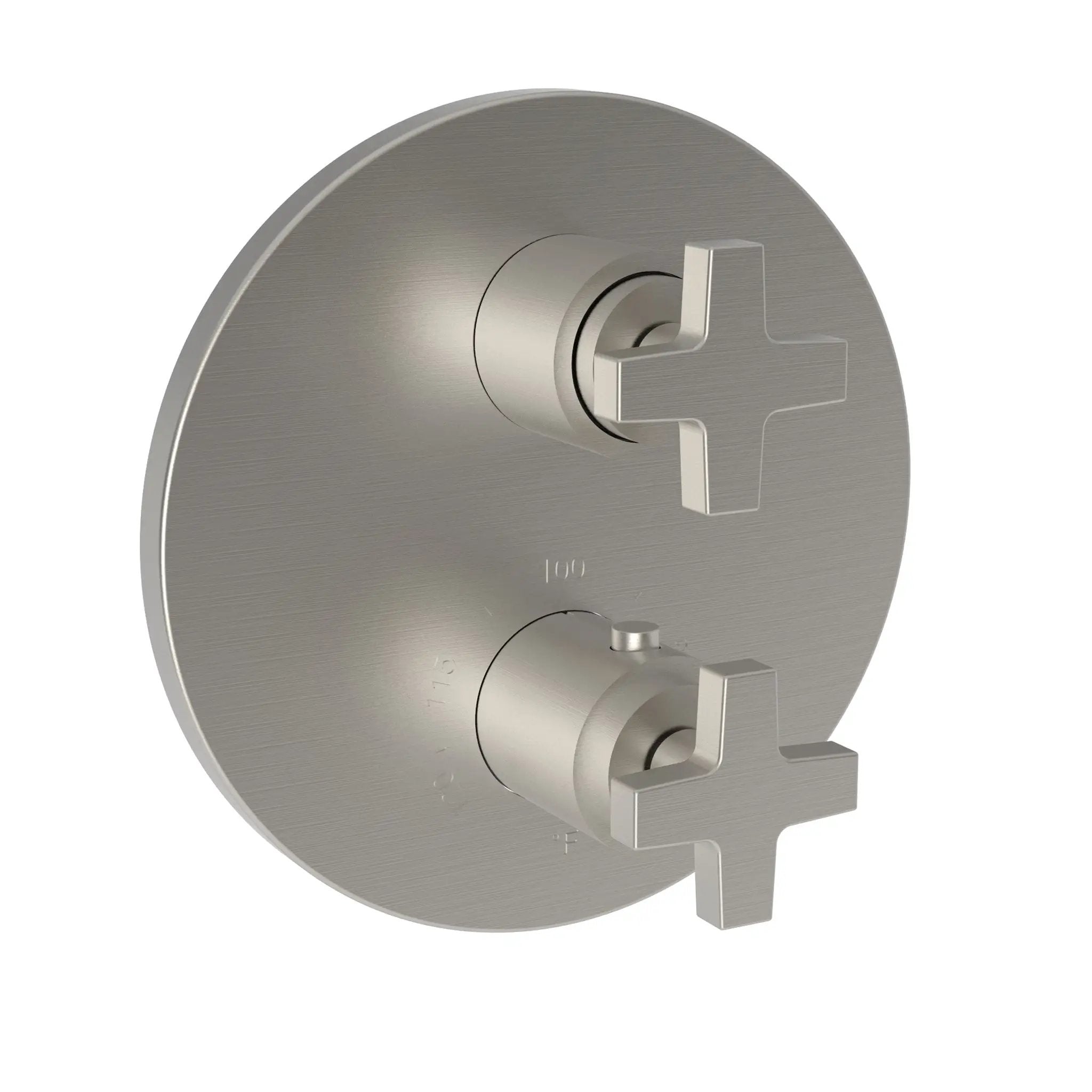 Newport Brass Dorrance 1/2" Round Thermostatic Trim Plate with Handle by Newport Brass