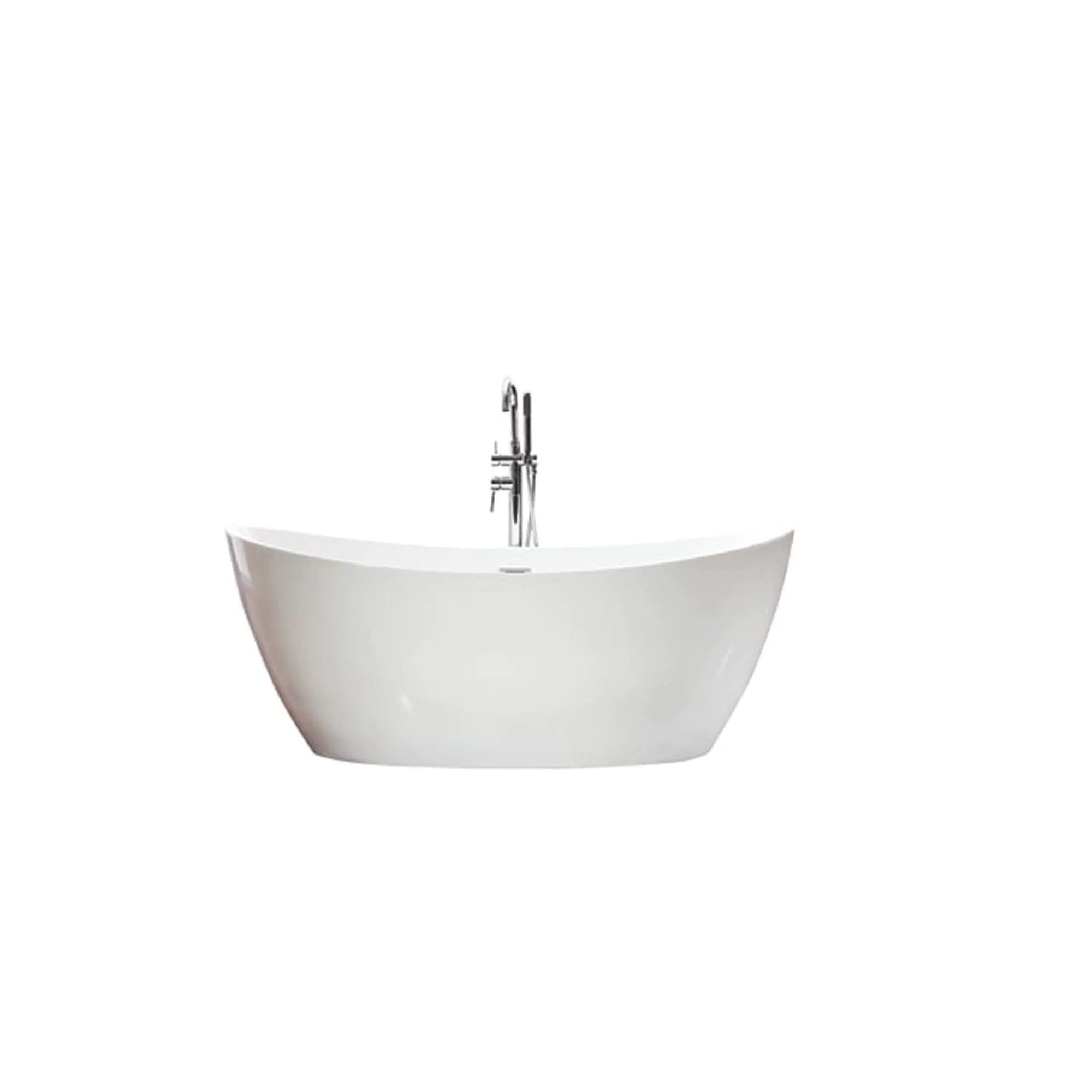 white bathtub