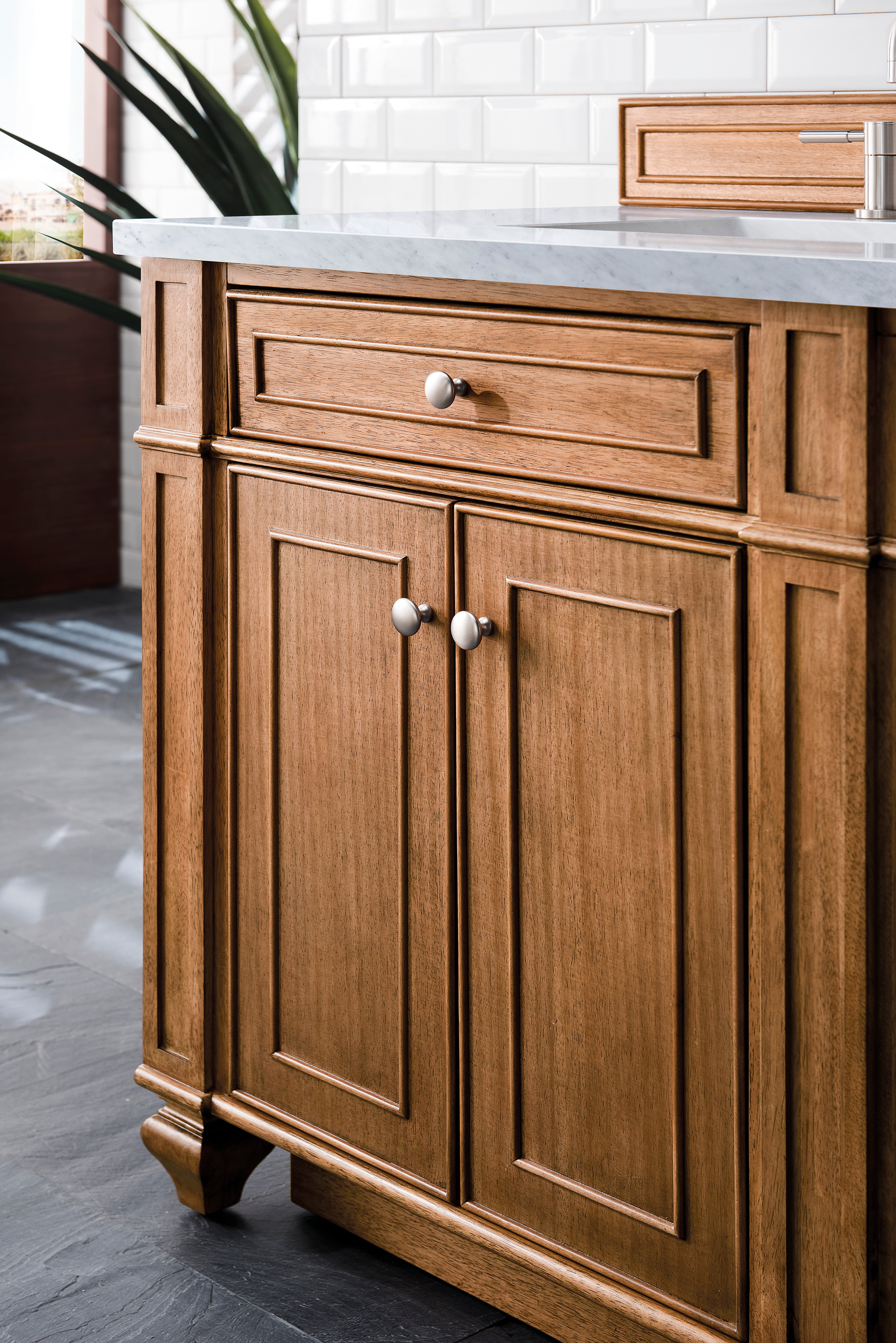 arctic fall solid surface top vanity