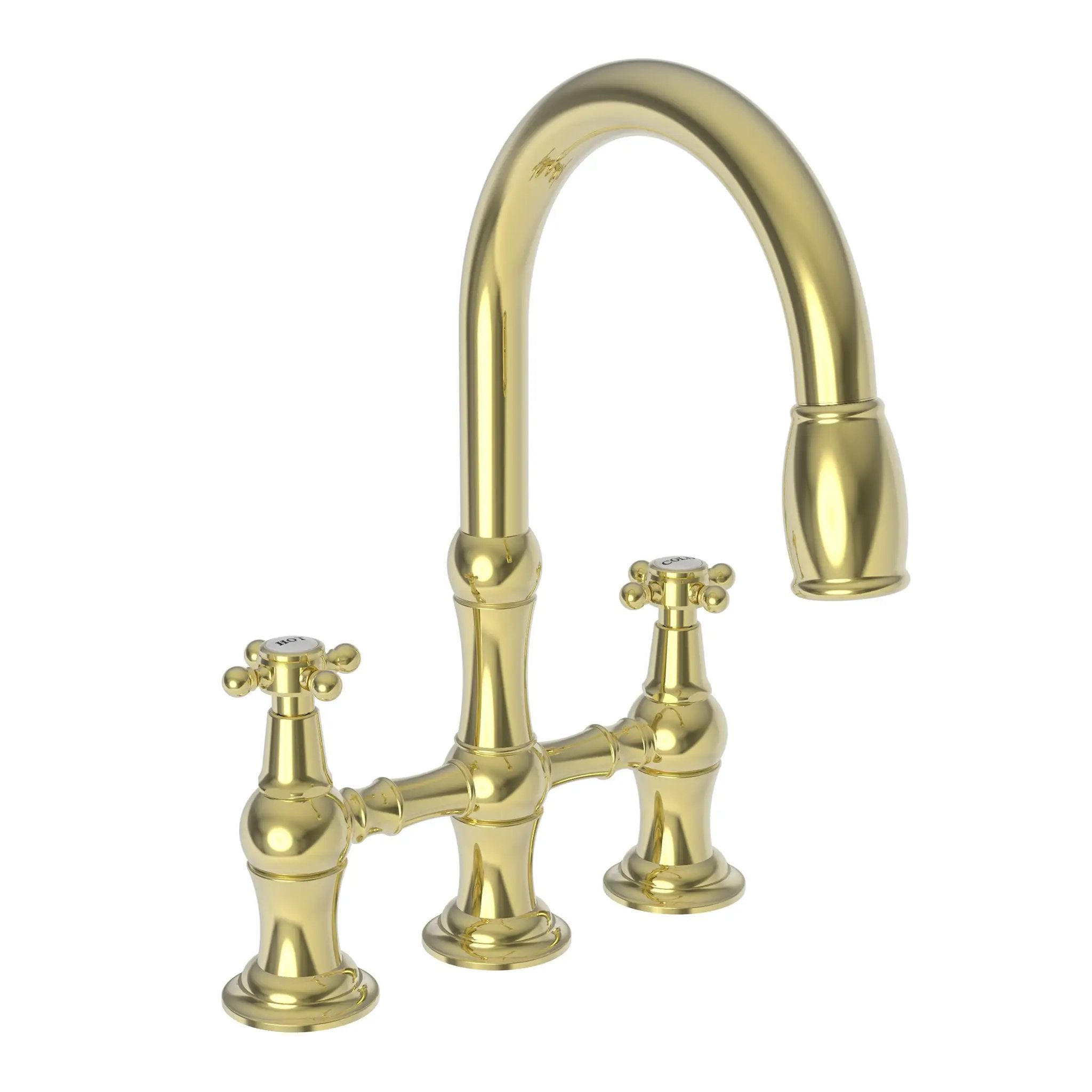 Newport Brass Chesterfield Kitchen Bridge Pull-Down Faucet by Newport Brass