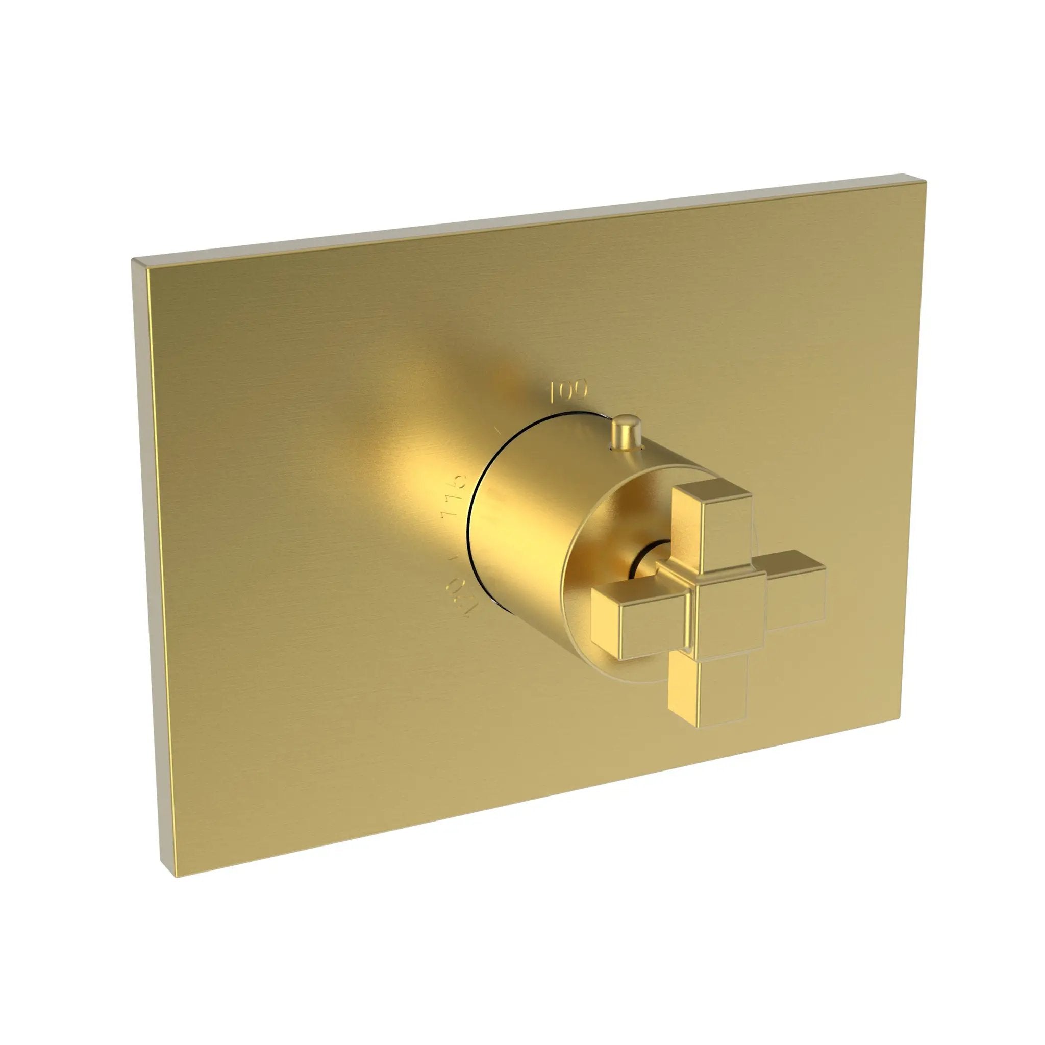 Newport Brass Malvina 3/4" Square Thermostatic Trim Plate with Handle by Newport Brass
