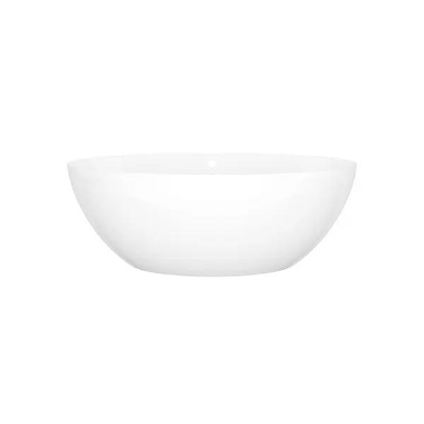 Victoria + Albert Corvara 59" x 32" Freestanding Soaking Bathtub With Void - Overflow by Victoria and Albert