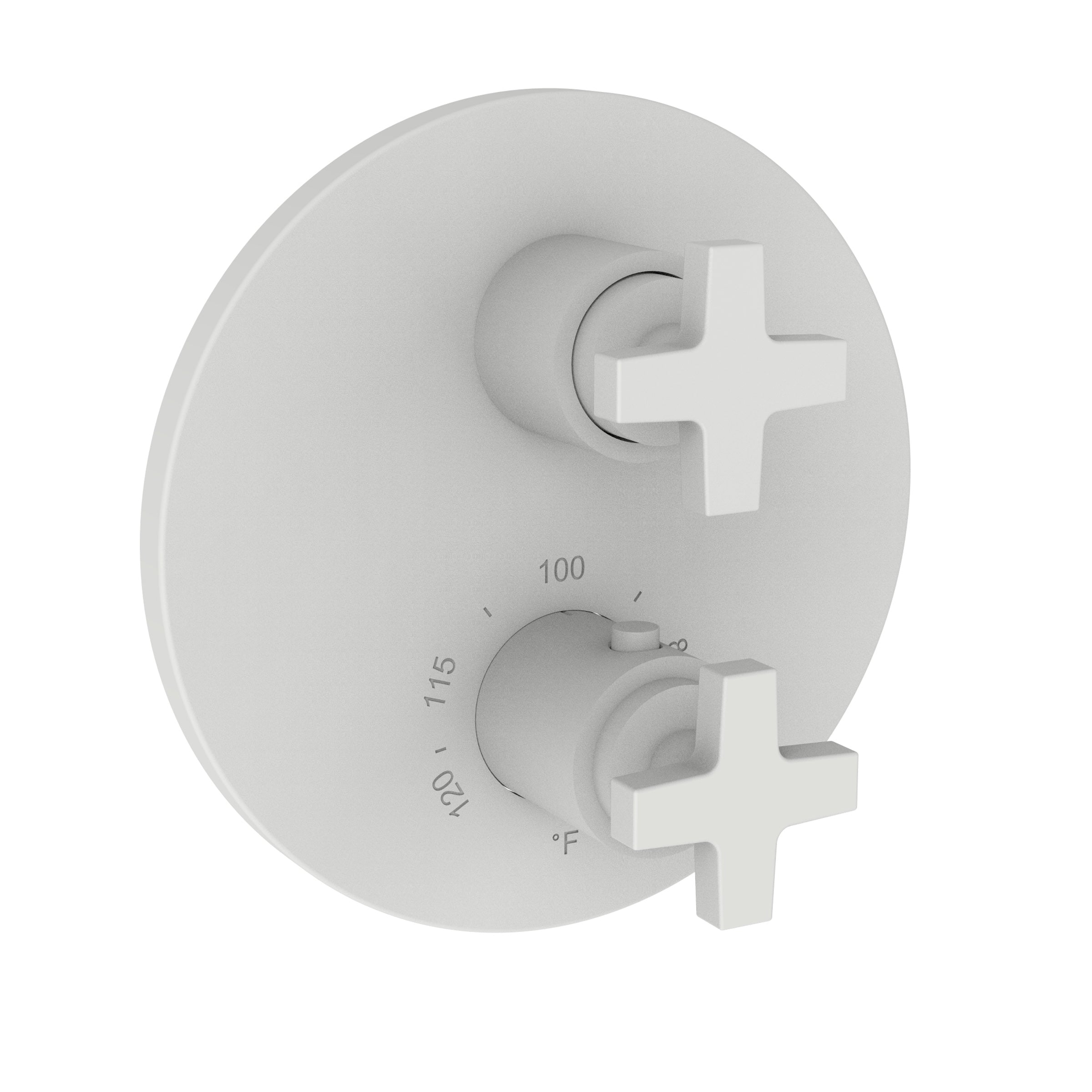 Newport Brass Dorrance 1/2" Round Thermostatic Trim Plate with Handle