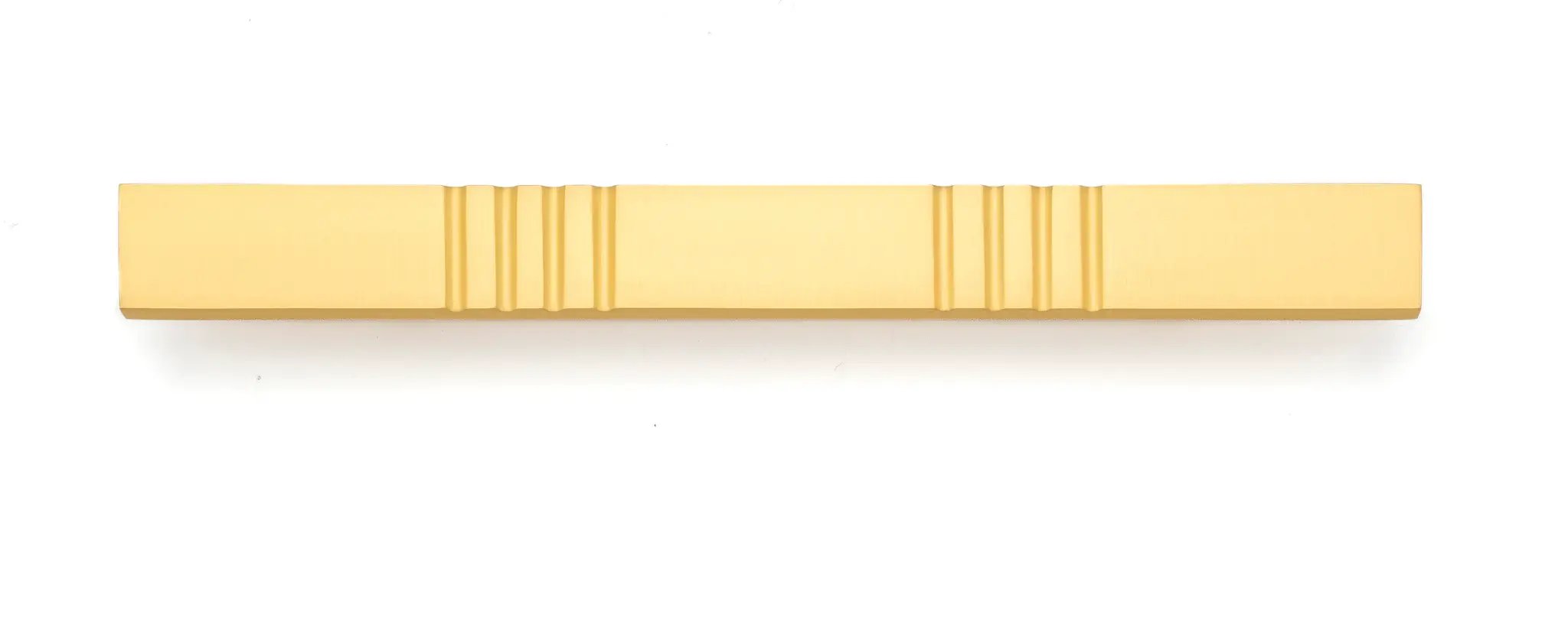satin brass pull