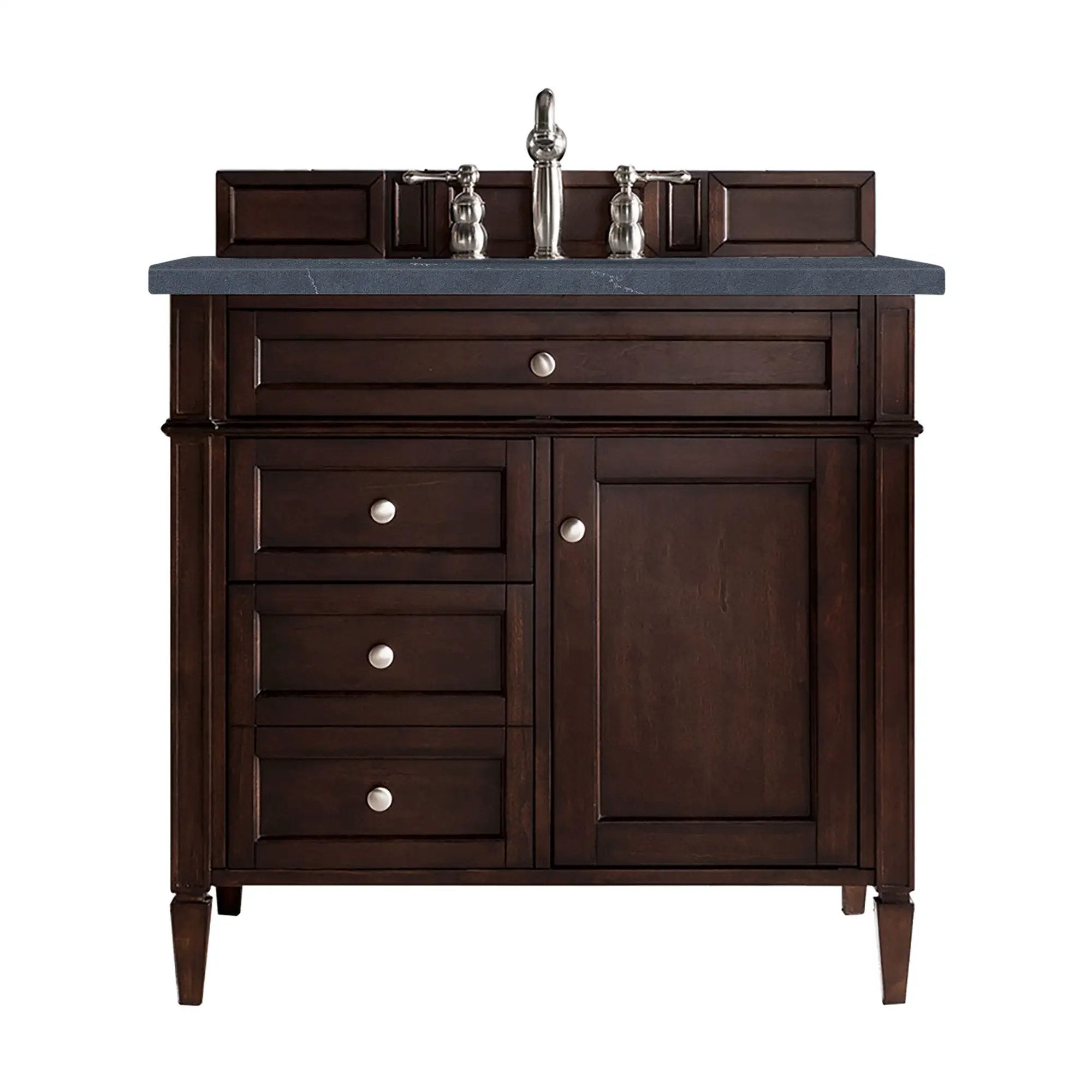 James Martin Brittany 36" Single Vanity Set - Burnished Mahogany by James Martin Vanities