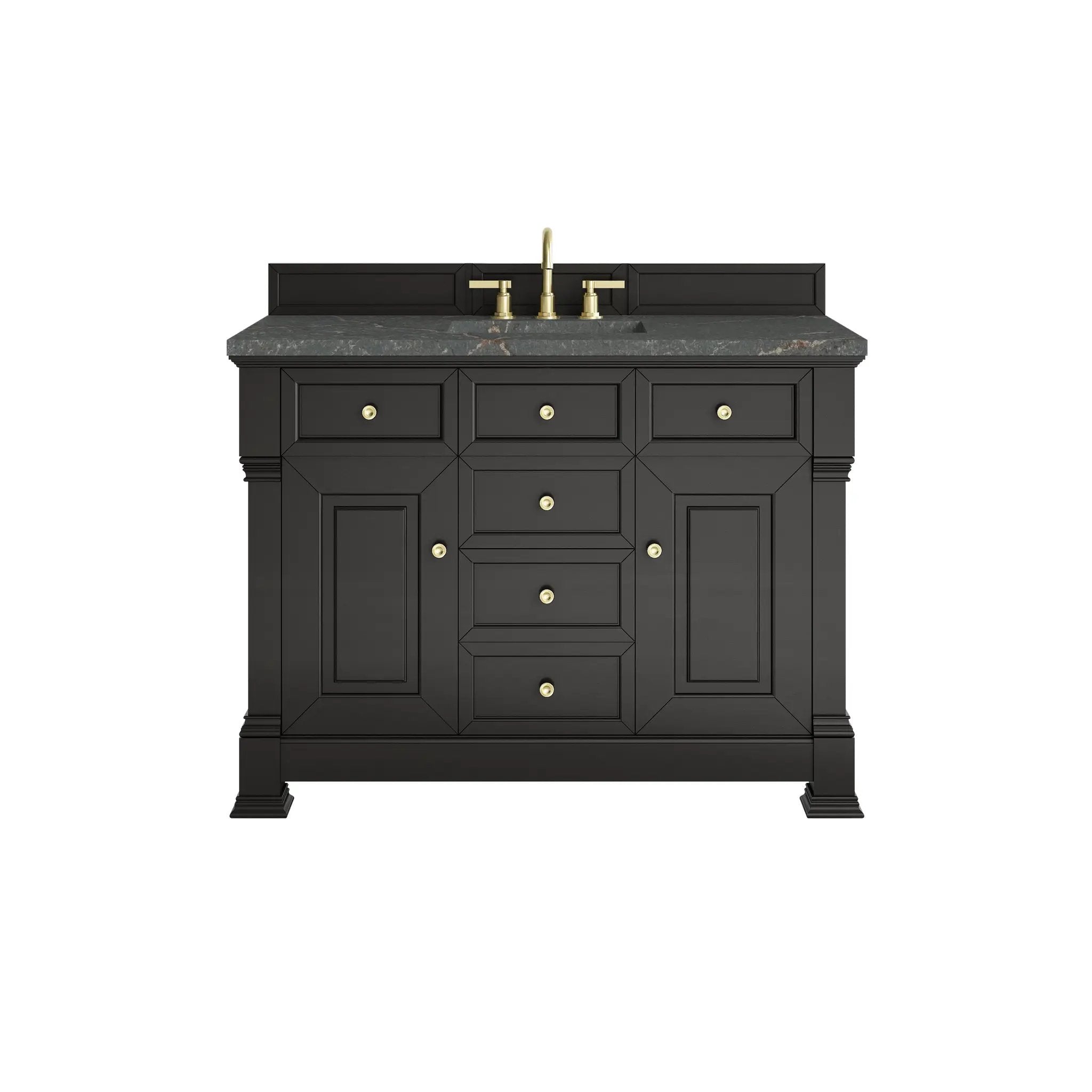 James Martin Brookfield 48" Single Vanity Set - Black Onyx by James Martin Vanities