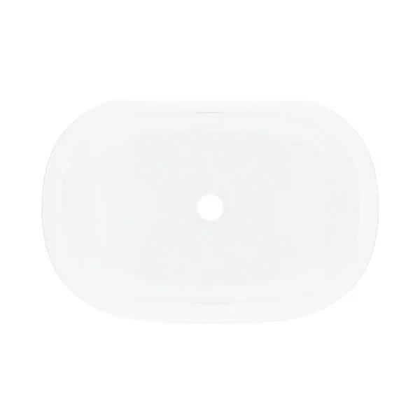 Victoria + Albert Barcelona 21" x 14" Undermount Oval Lavatory Sink - Integrated Overflow by Victoria and Albert