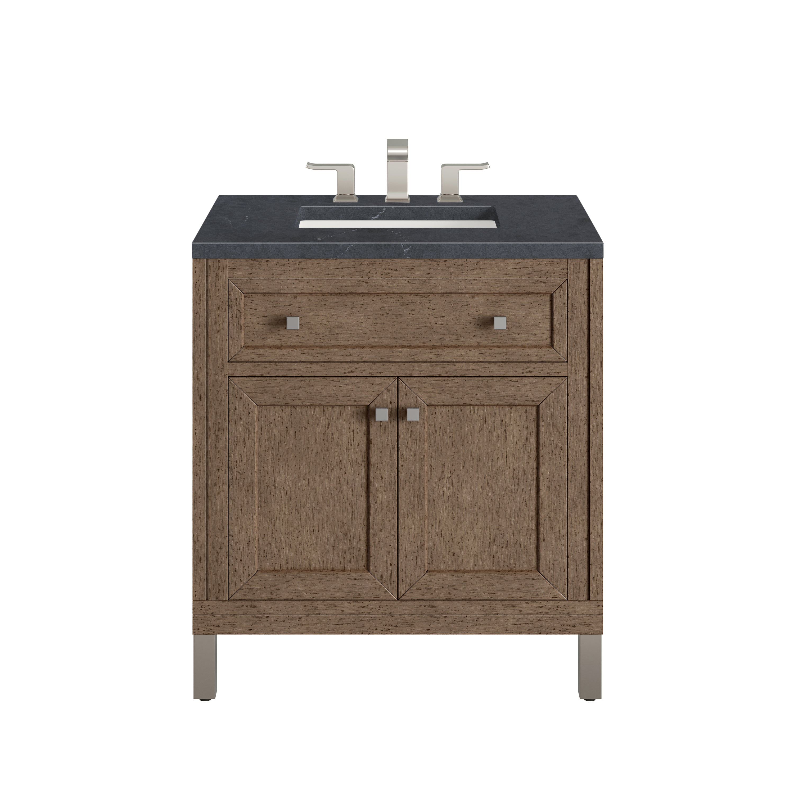 James Martin Vanities Chicago 30" Single Vanity - Whitewashed Walnut