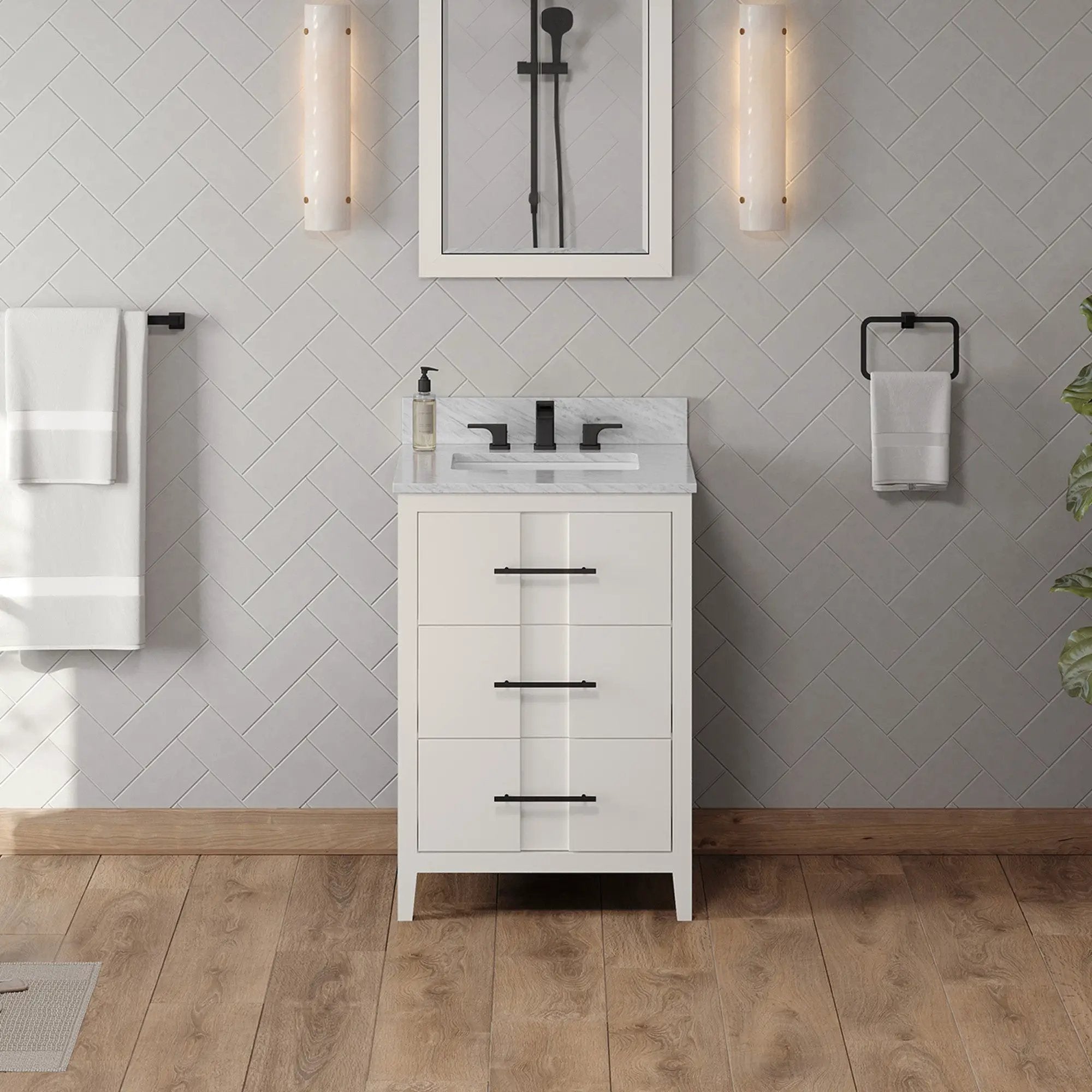 Jeffrey Alexander 24" Katara Vanity Set by Jeffrey Alexander