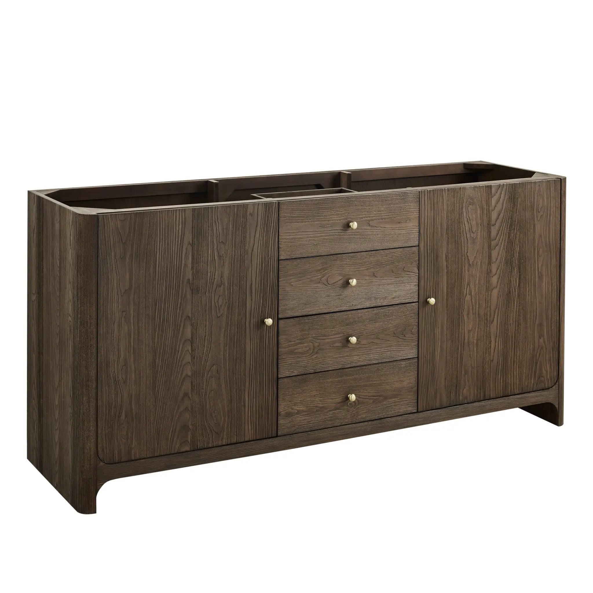 James Martin Gracyn 72" Double Vanity Set - Sable by James Martin Vanities