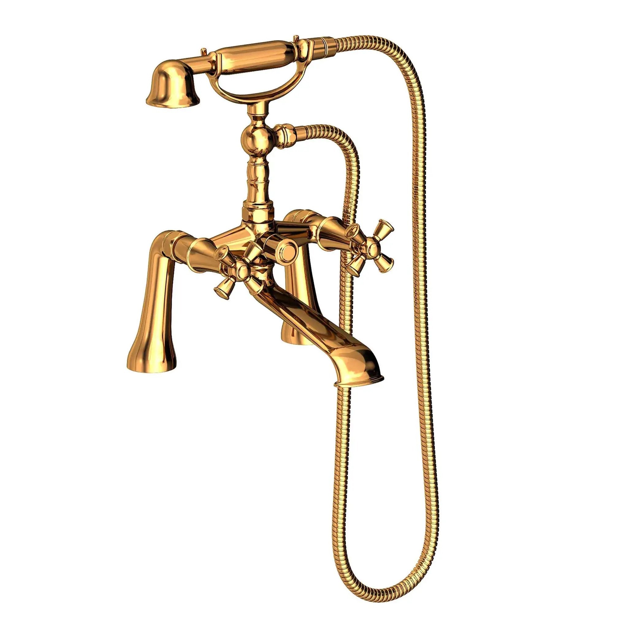 Newport Brass Aylesbury Exposed Tub & Hand Shower Set - Deck Mount by Newport Brass