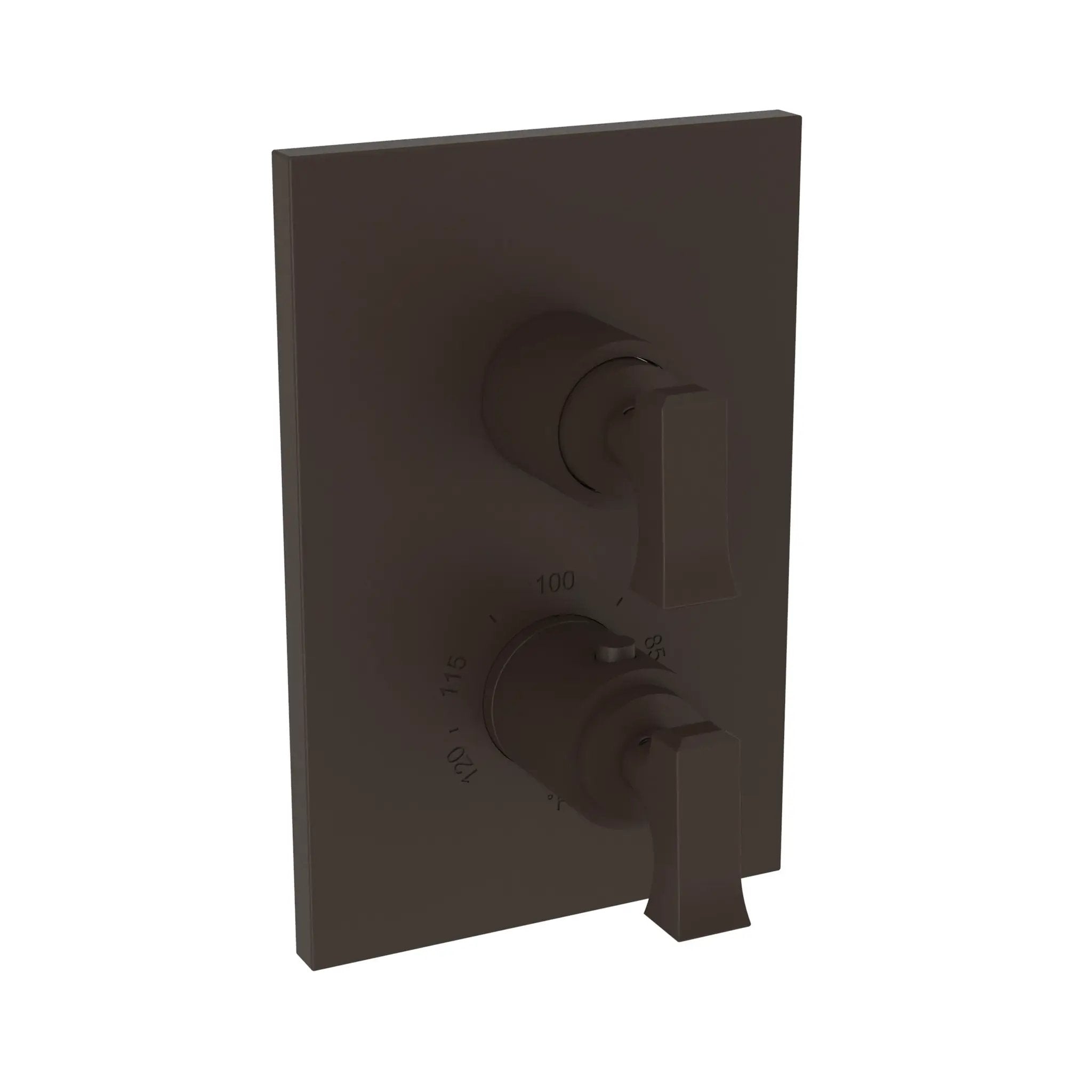 Newport Brass Joffrey 1/2" Square Thermostatic Trim Plate with Handle by Newport Brass