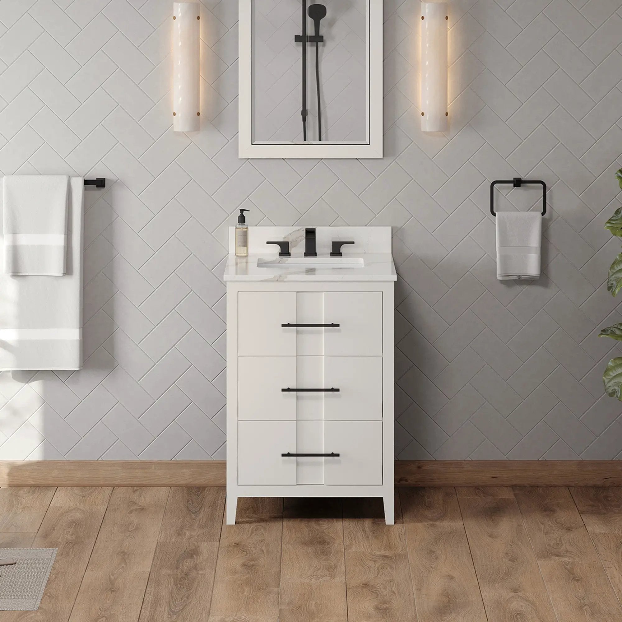 Jeffrey Alexander 24" Katara Vanity Set by Jeffrey Alexander