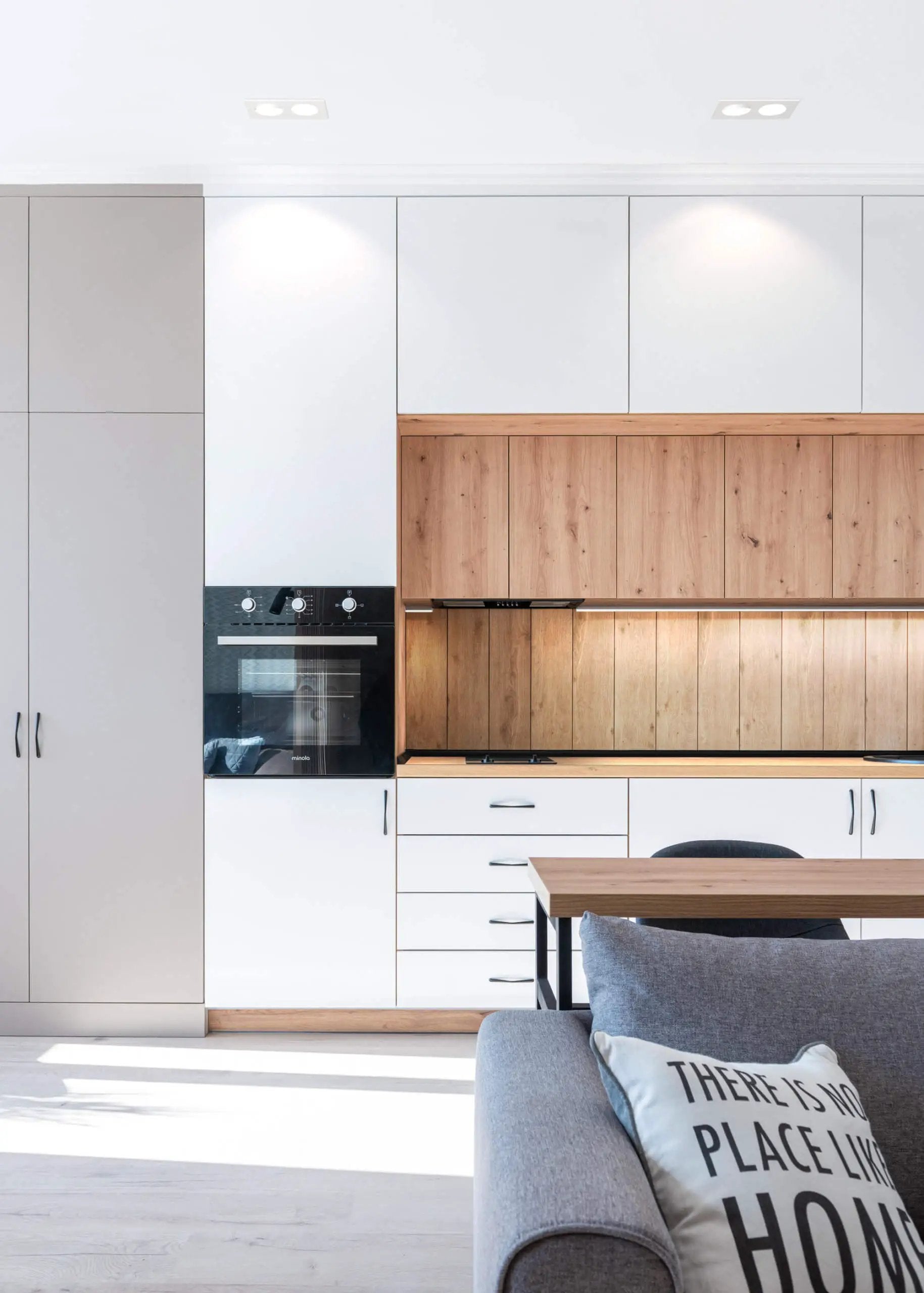 white recessed