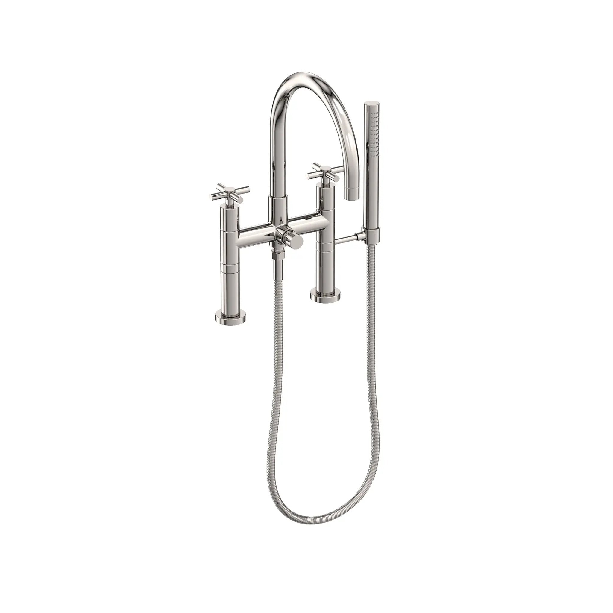 Newport Brass East Linear Exposed Tub & Hand Shower Set - Deck Mount by Newport Brass